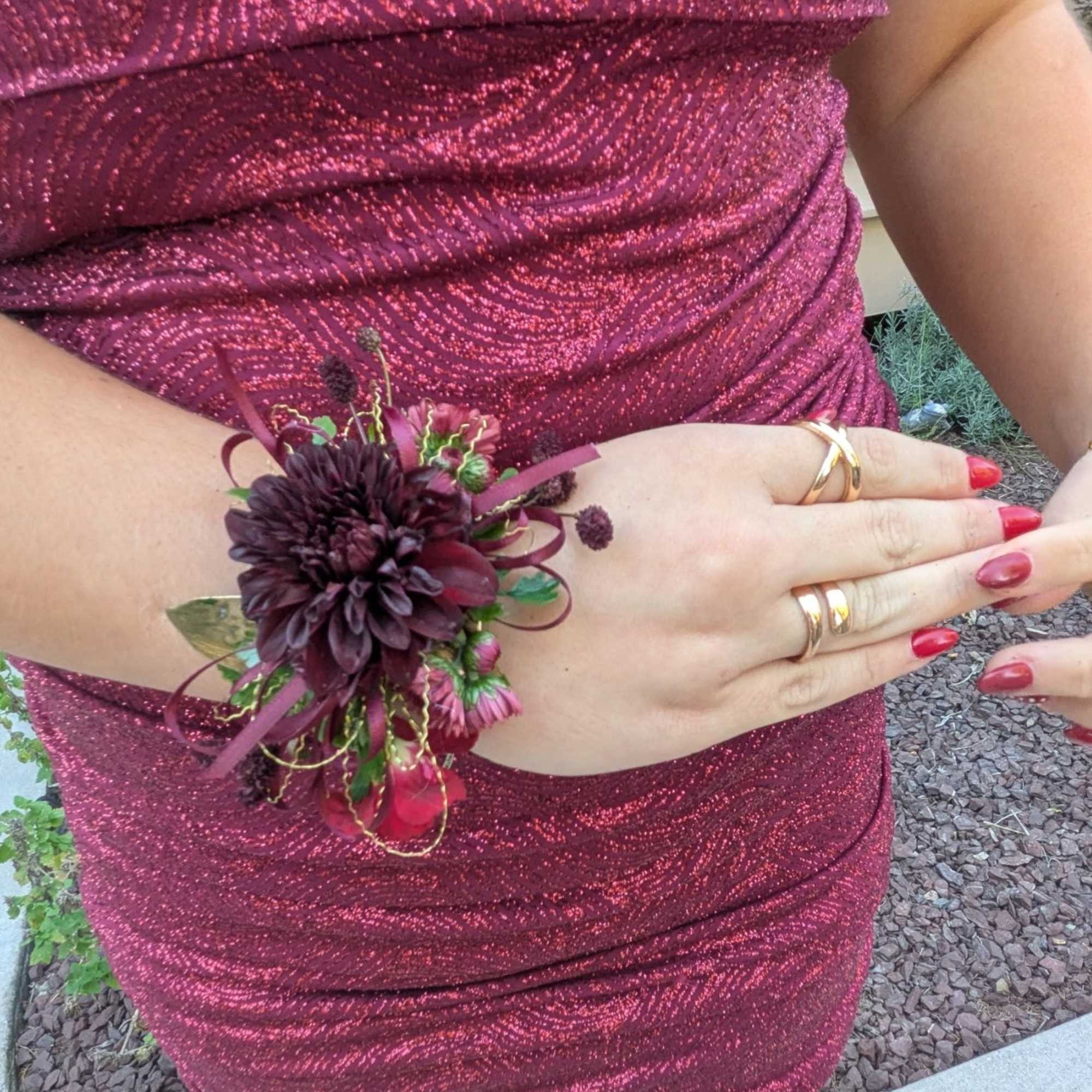 Custom corsages for your special day.