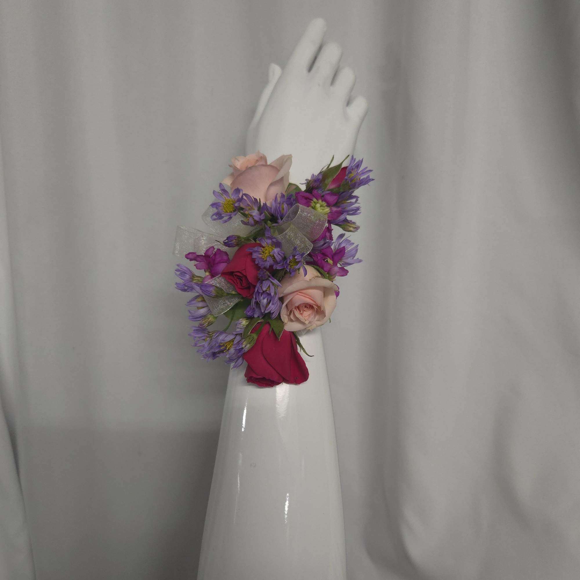 Custom corsages for your special day.