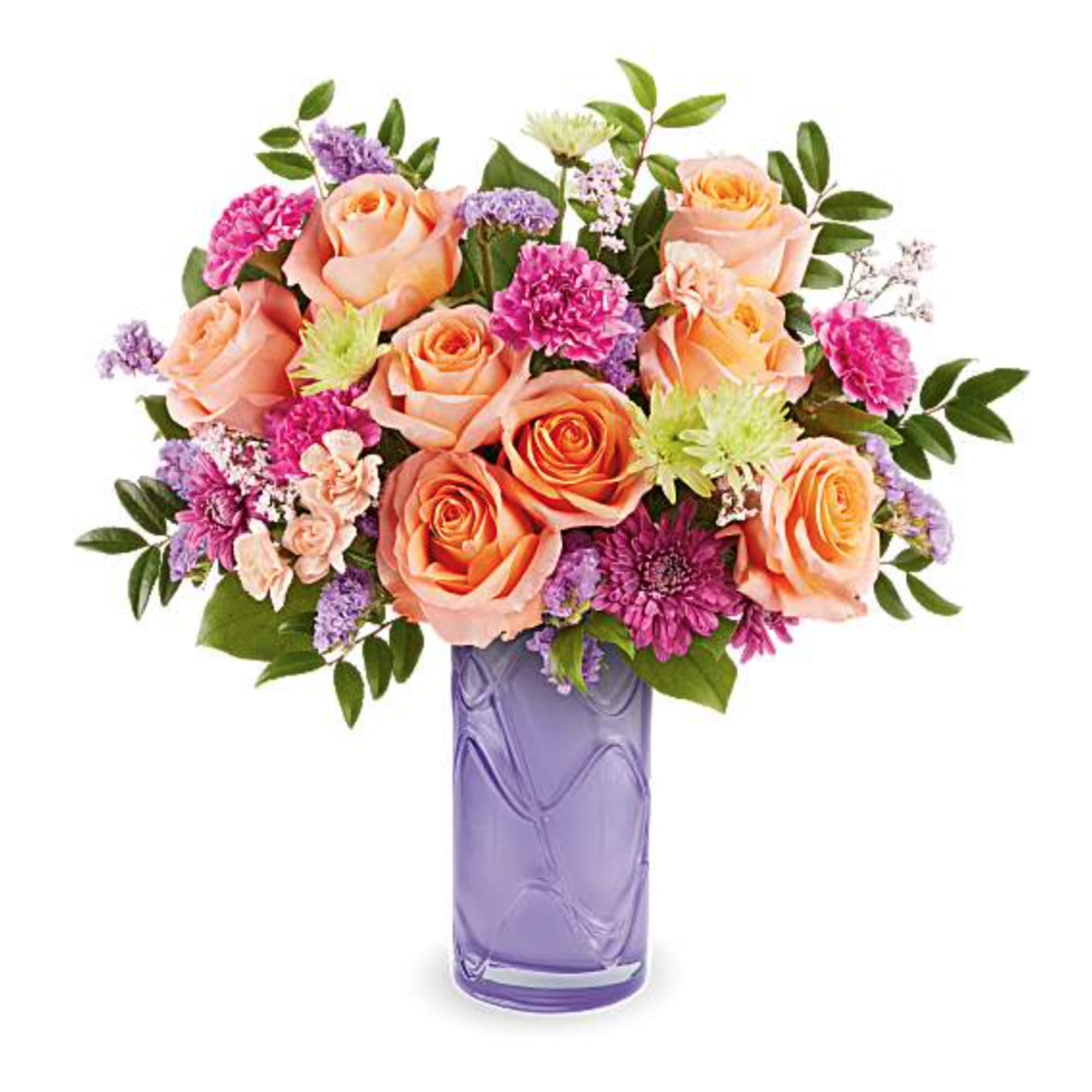 Celebrate her sweetest moments with the Pretty Daydream Bouquet, a dreamy mix