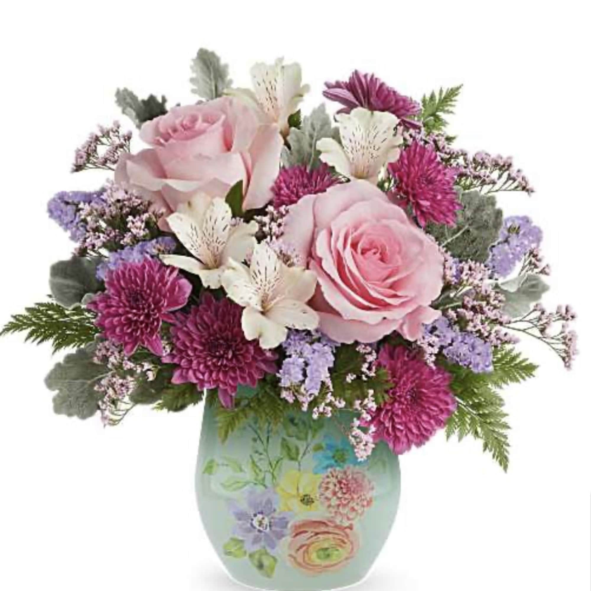 Make Mom smile with Dream in Bloom Bouquet, a lovely blend of