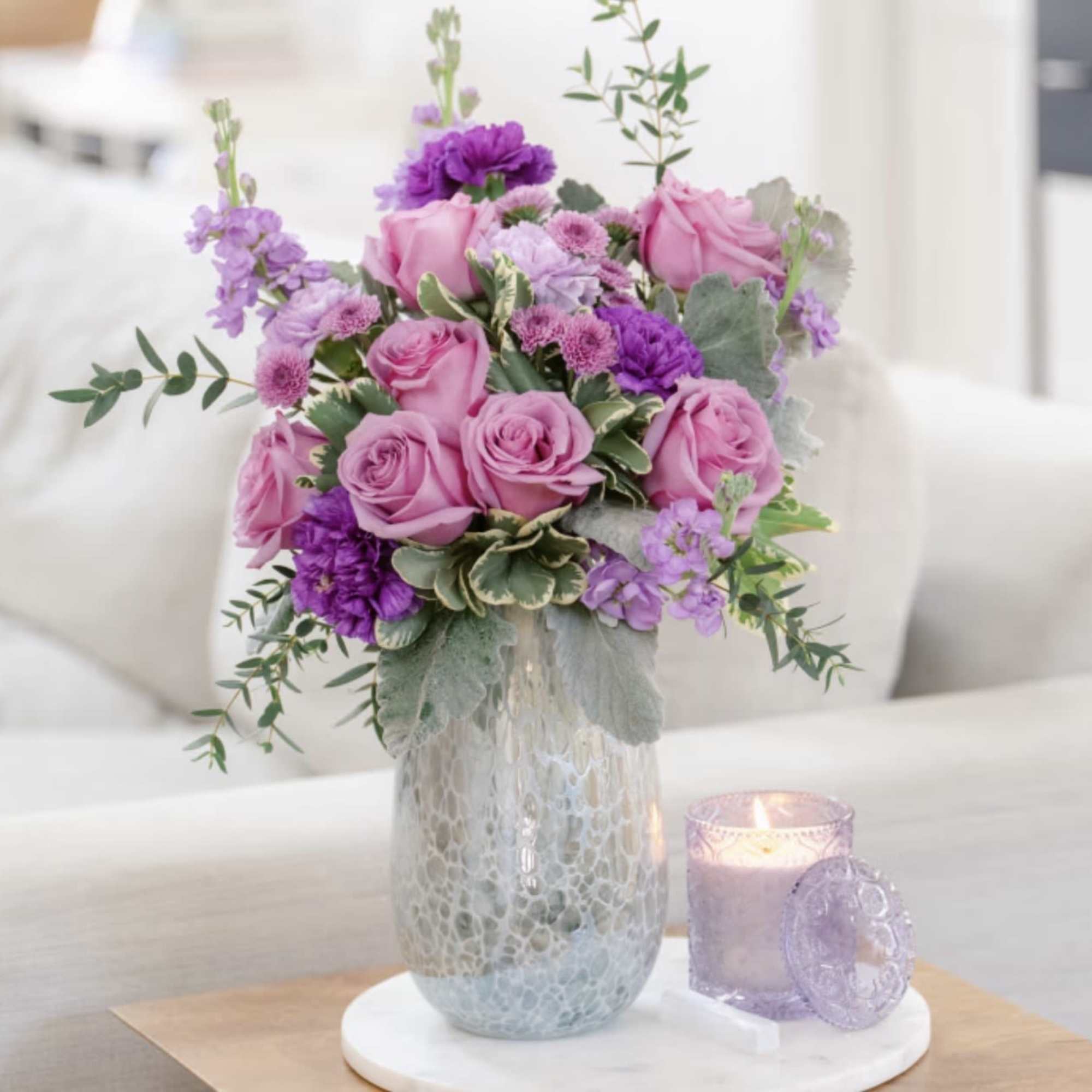 Delight Mom with the Amelia Bouquet, a graceful mix of pink and