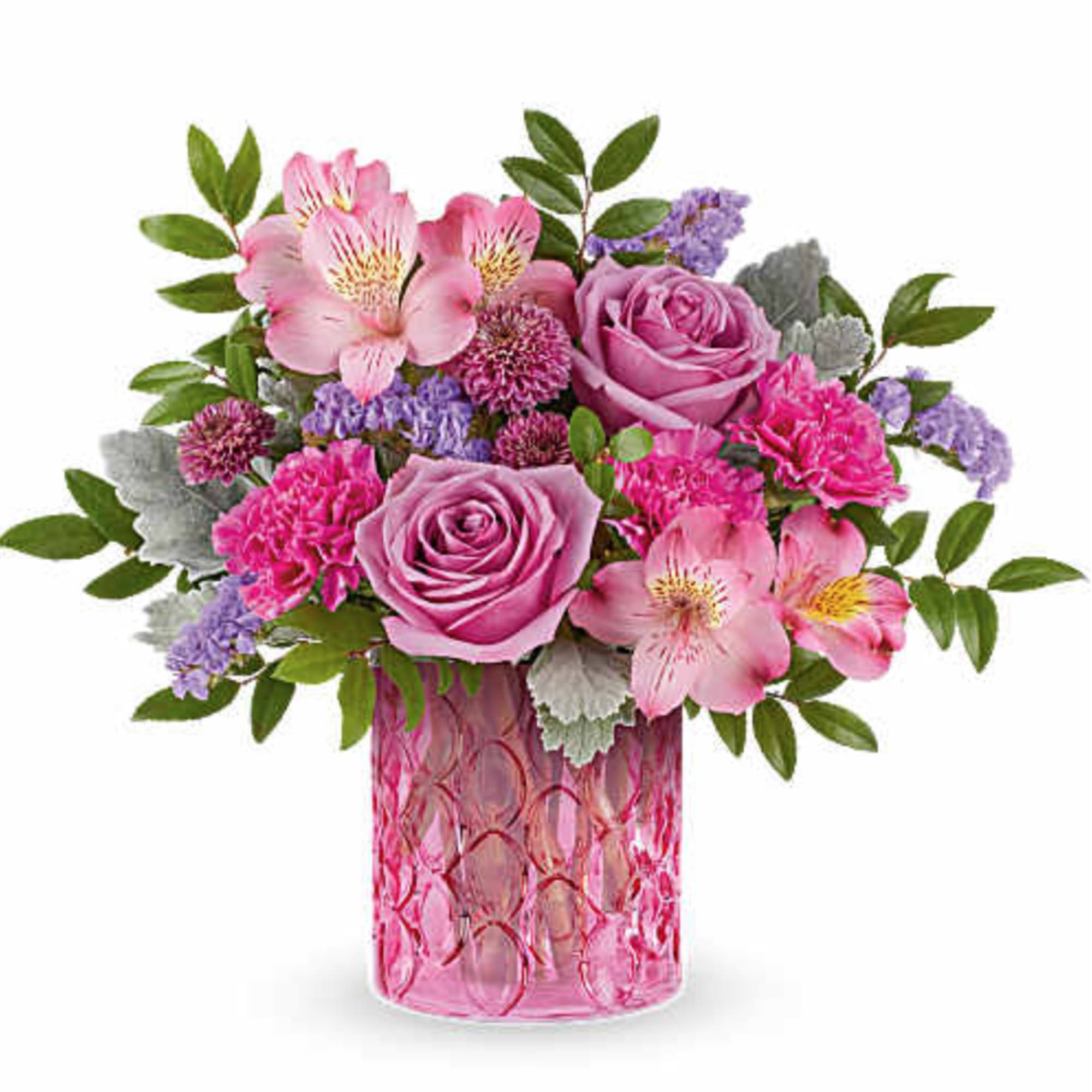 Celebrate her in style with our Pink Rhapsody Bouquet, a vibrant mix