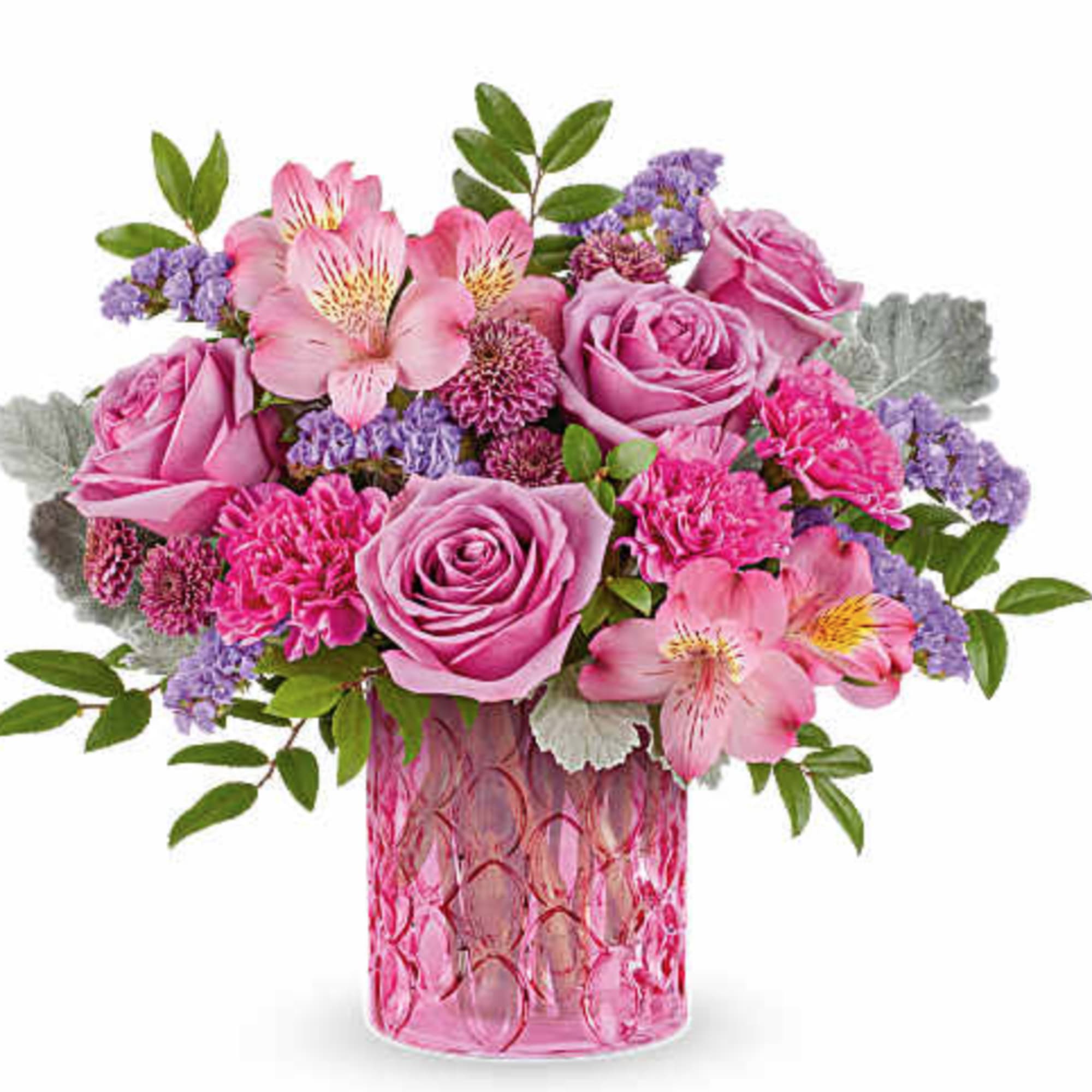 Celebrate her in style with our Pink Rhapsody Bouquet, a vibrant mix