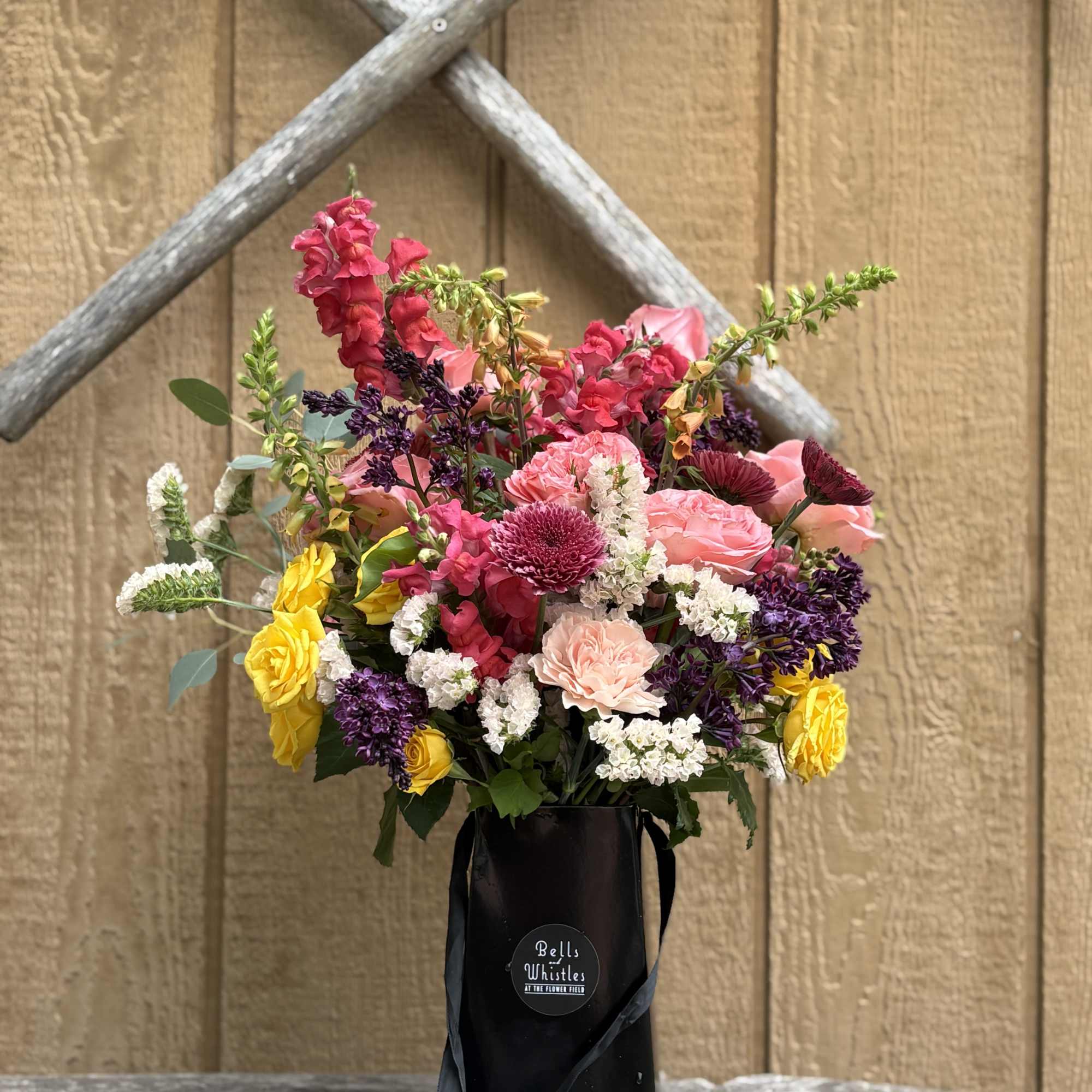 The Bloom &amp; Linen Market Basket is a thoughtfully curated gift designed