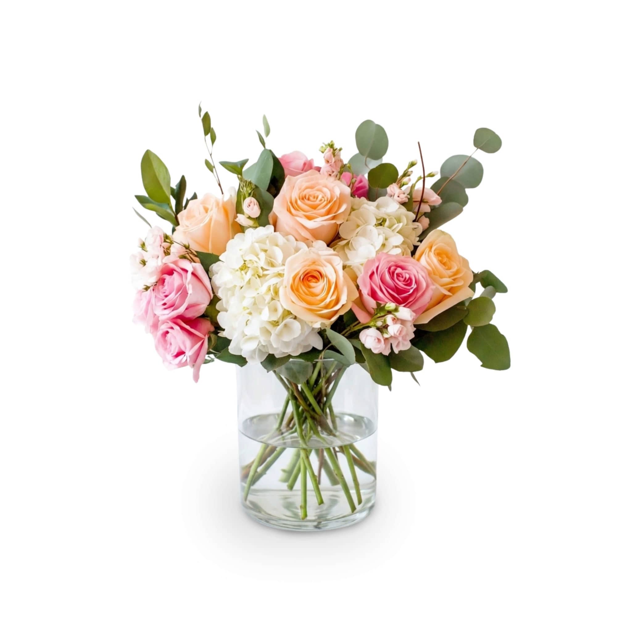 She is soft and elegant. A modern take on regency florals with