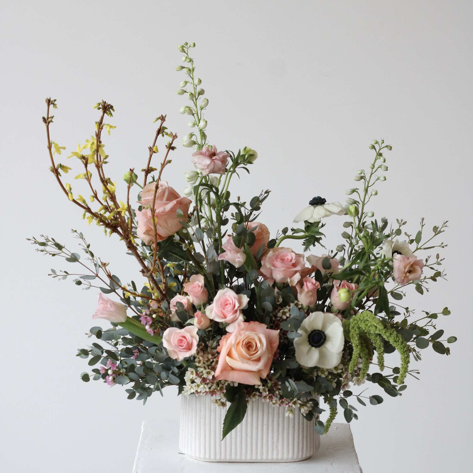 Experience the art of floristry with our Designer&rsquo;s Choice Floral Arrangement. Our