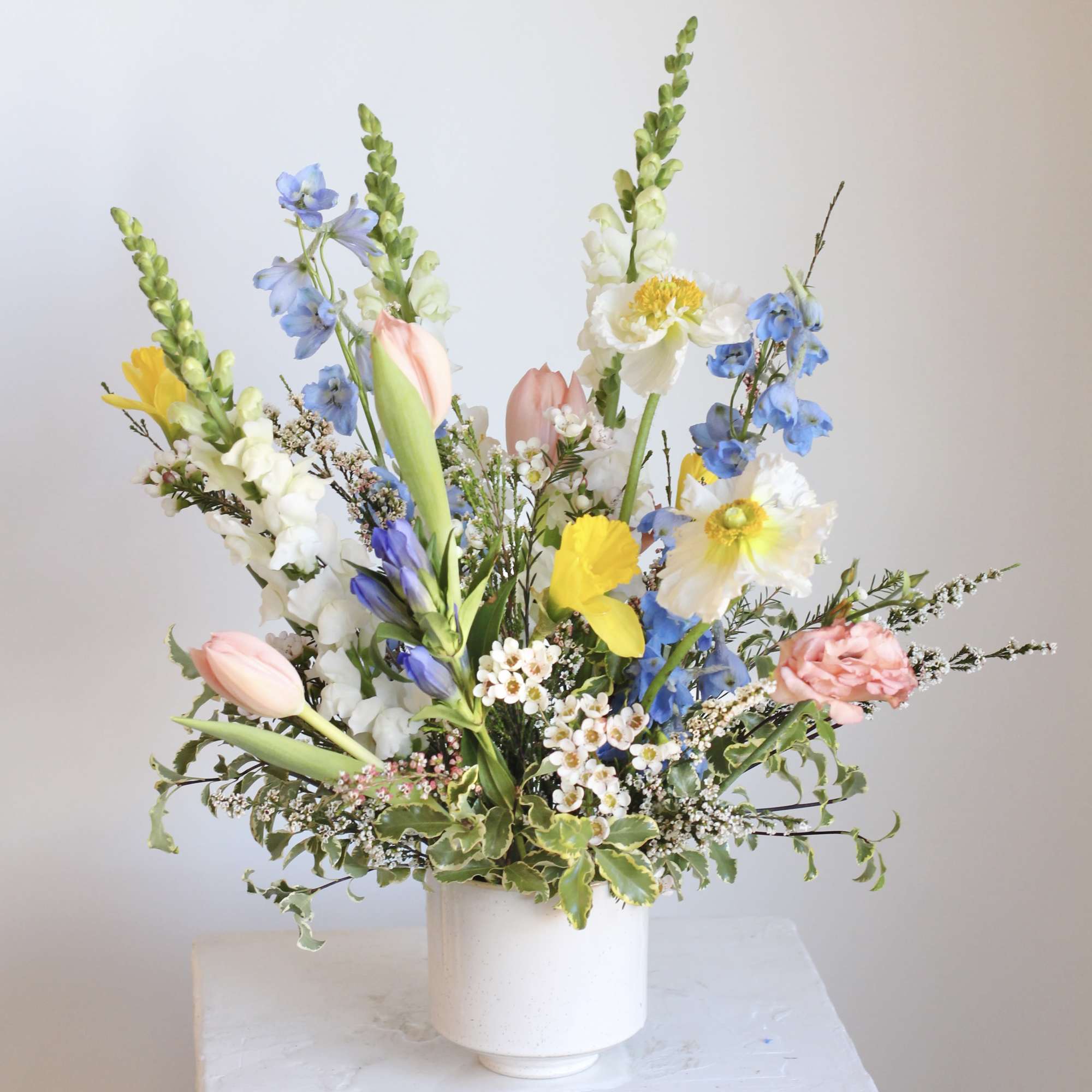 Experience the art of floristry with our Designer&rsquo;s Choice Floral Arrangement. Our