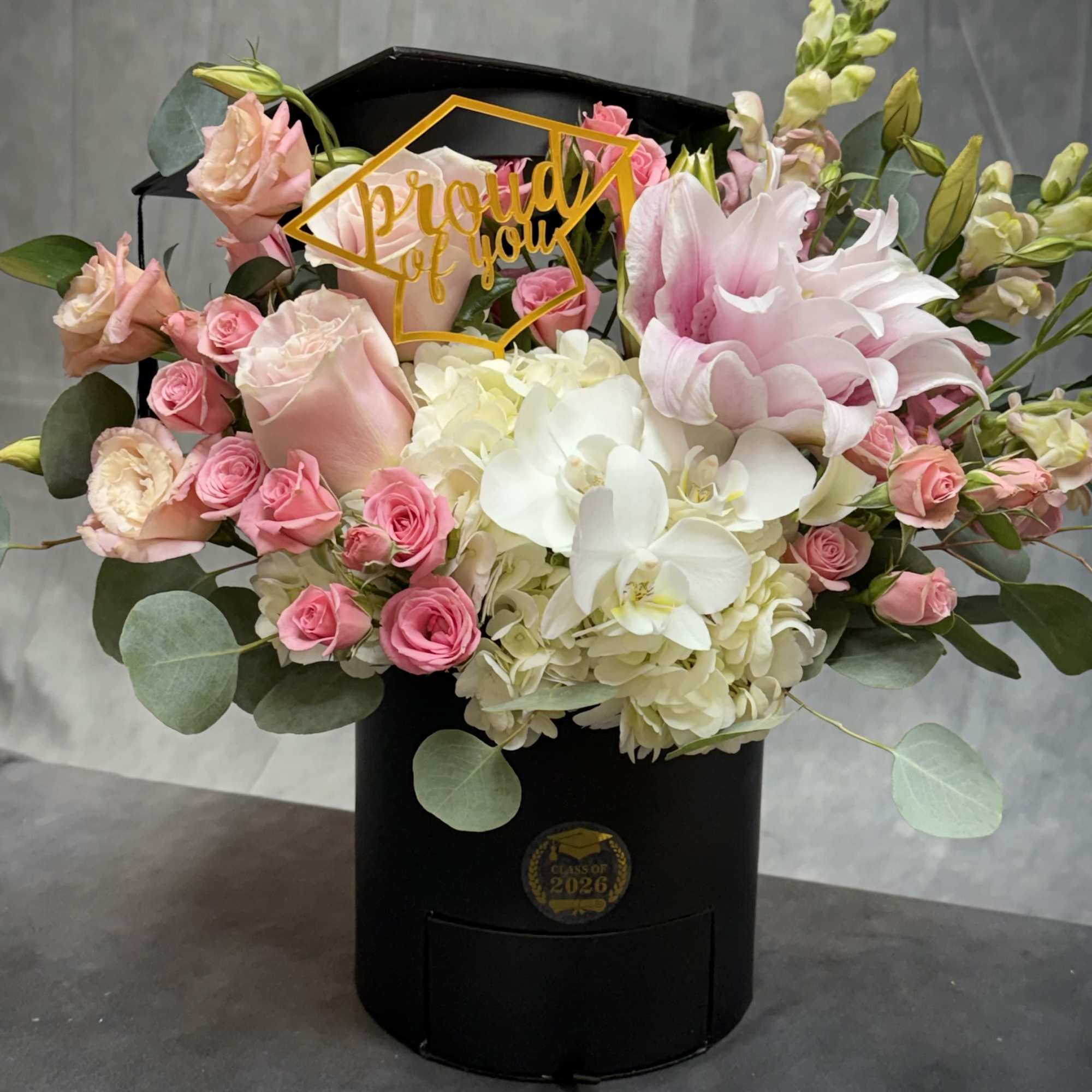 A sweet and elegant way to celebrate their big achievement 
Our Bloom