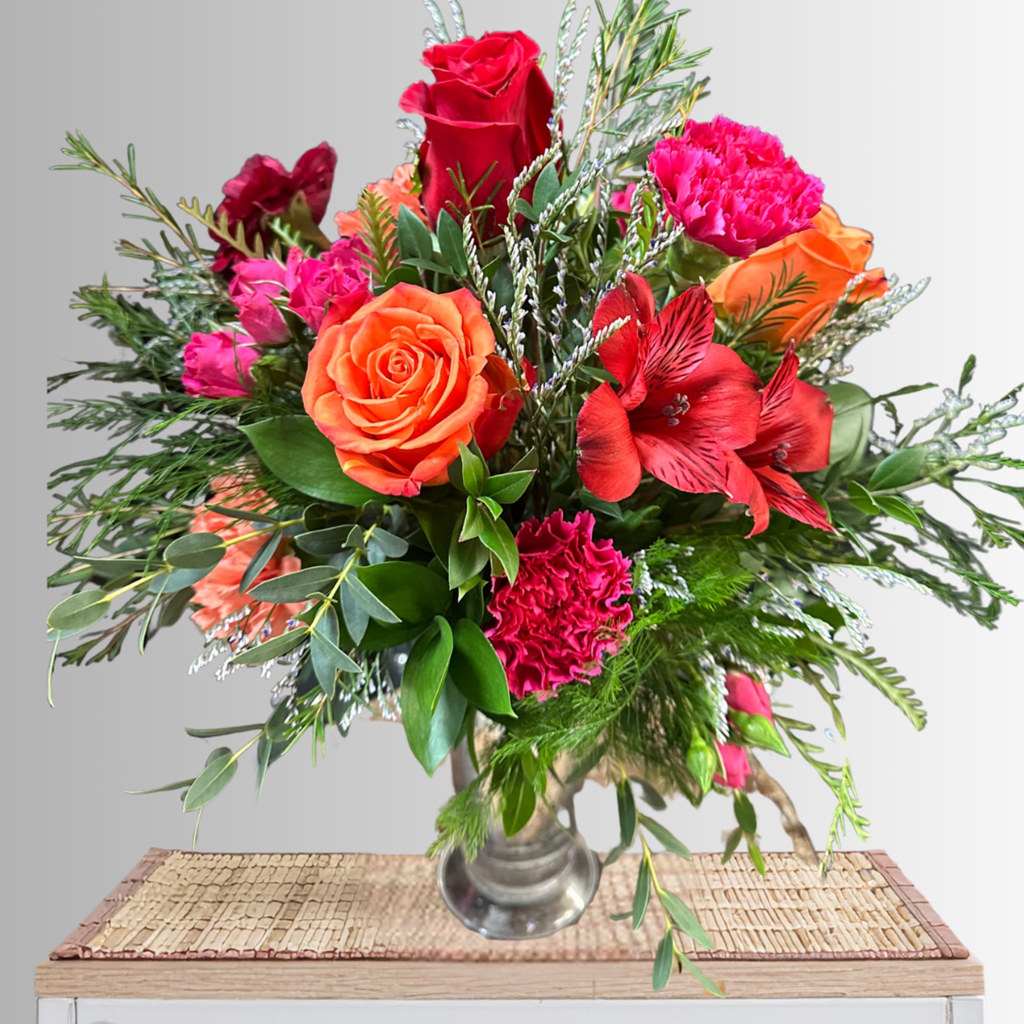 Bouquets will be delivered approximately as pictured.