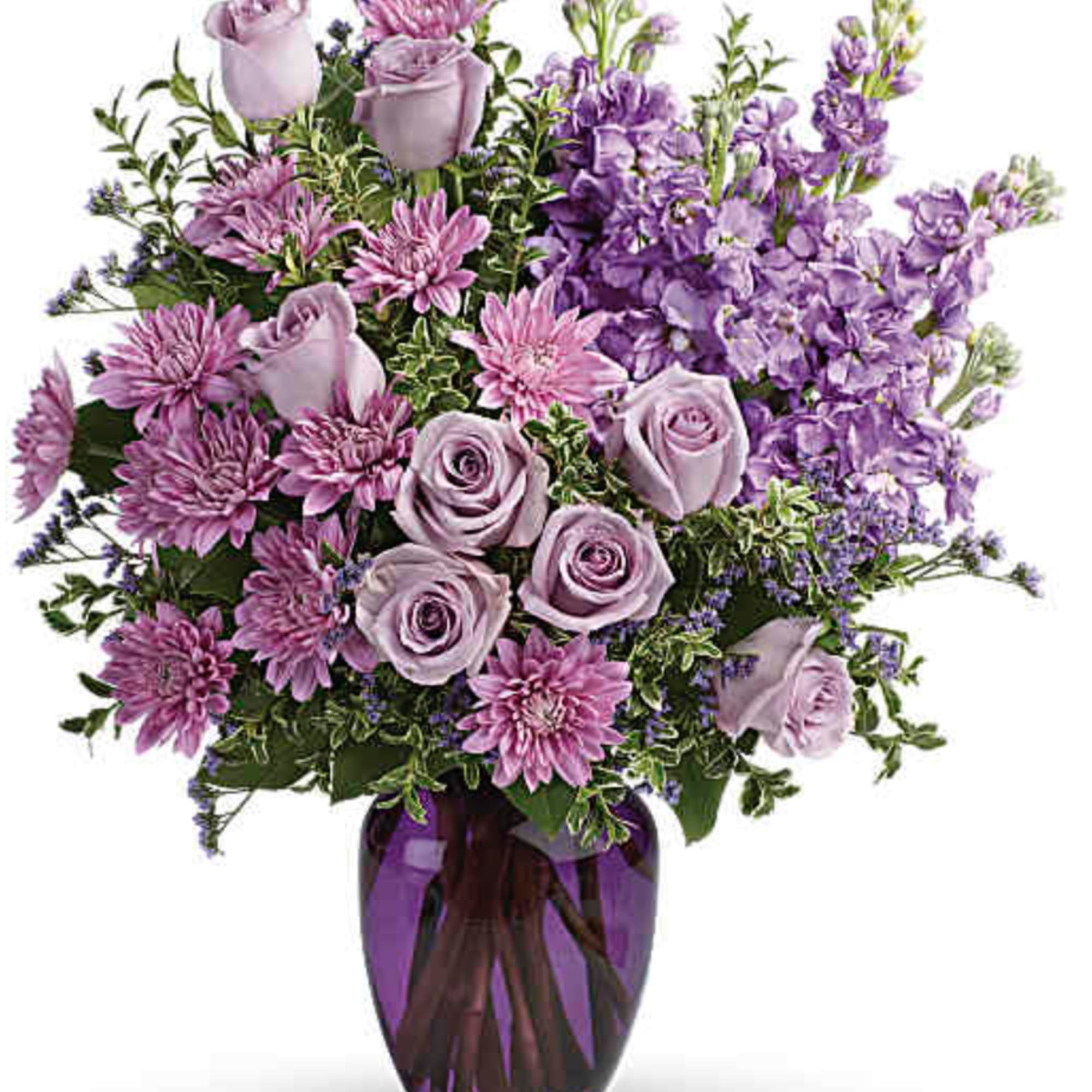 The perfect pick for the purple lover in your life! This impressive