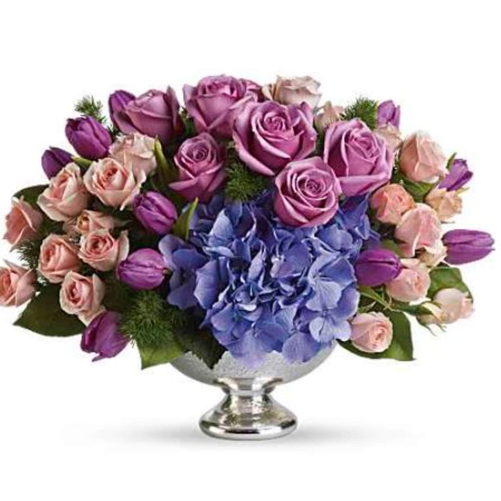  Pet Friendly?
No This arrangement contains Tulips, which are toxic to both
