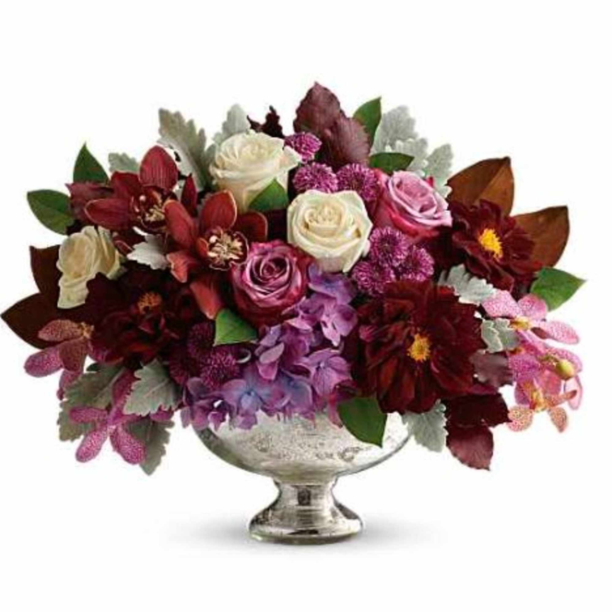  Pet Friendly?
No This arrangement contains Chrysanthemums, which are toxic to both