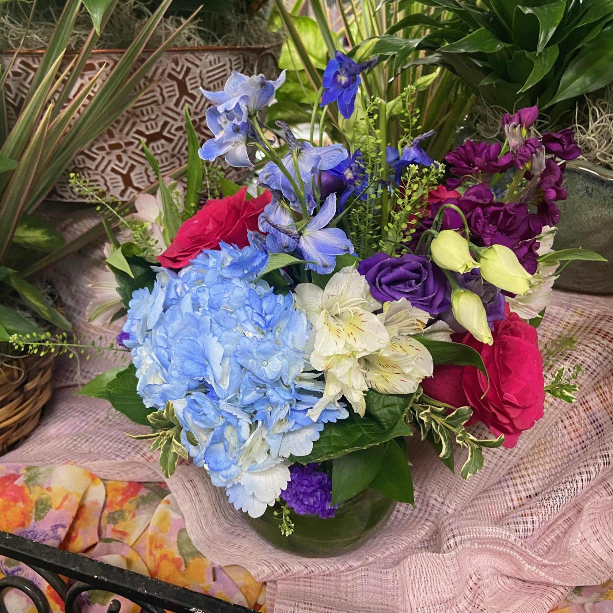 Striking Blooms is a lovely spring arrangement to show mom how much