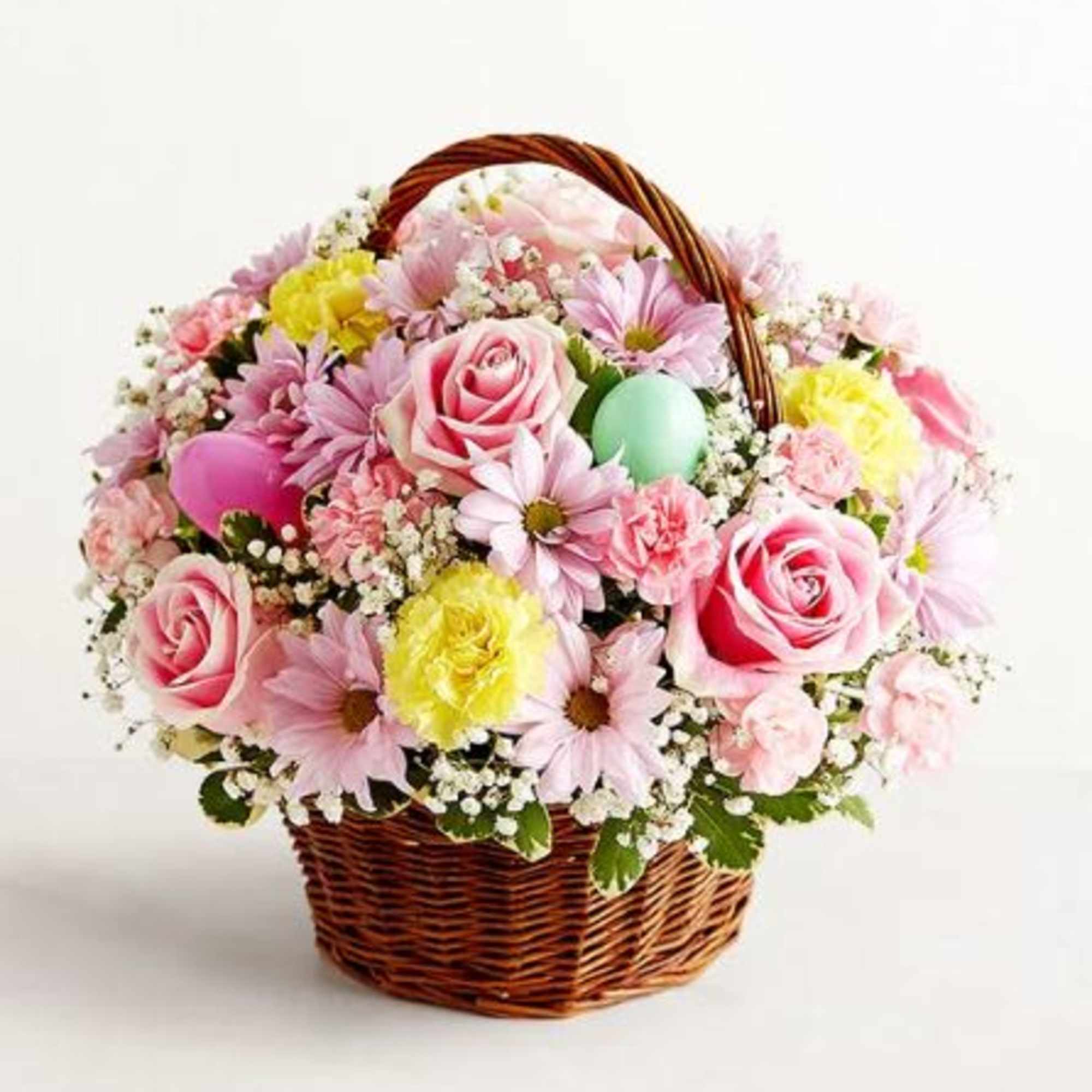  Pet Friendly?
No This arrangement contains daisies and chrysanthemums, which are toxic