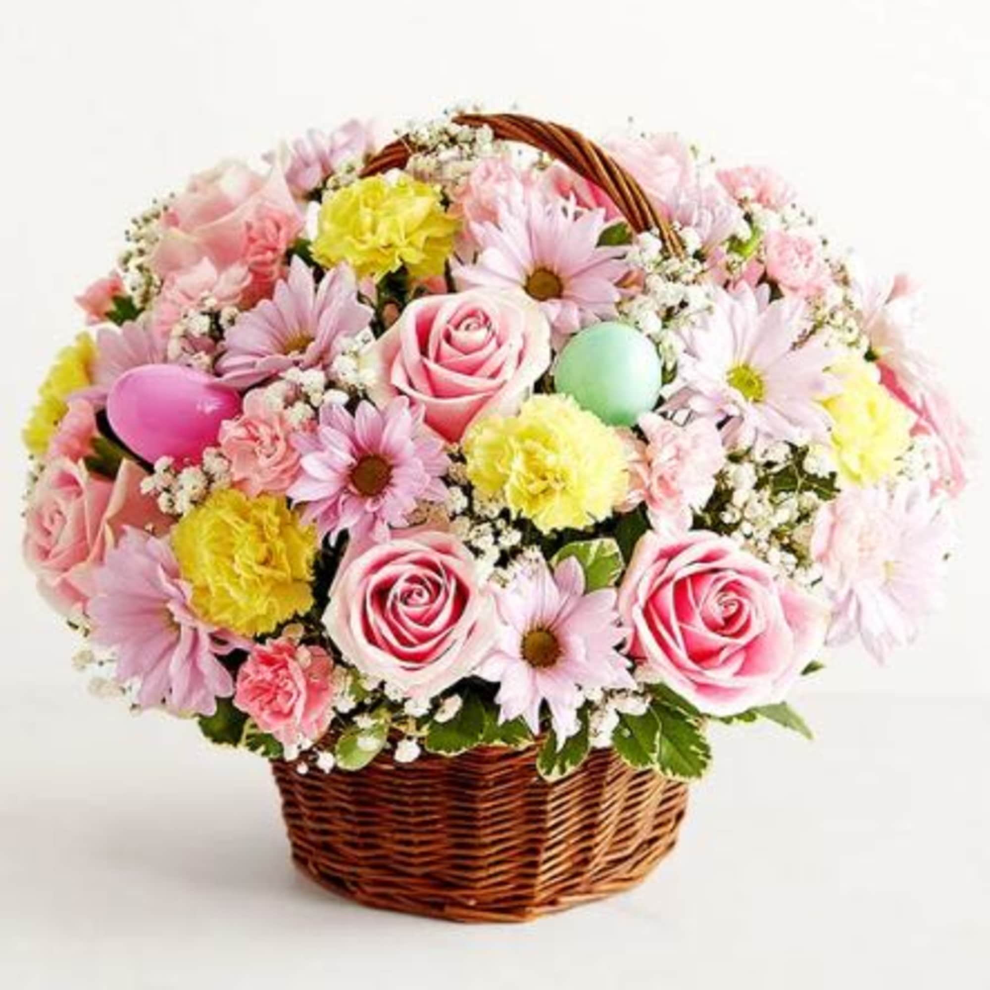 Pet Friendly?
No This arrangement contains daisies and chrysanthemums, which are toxic