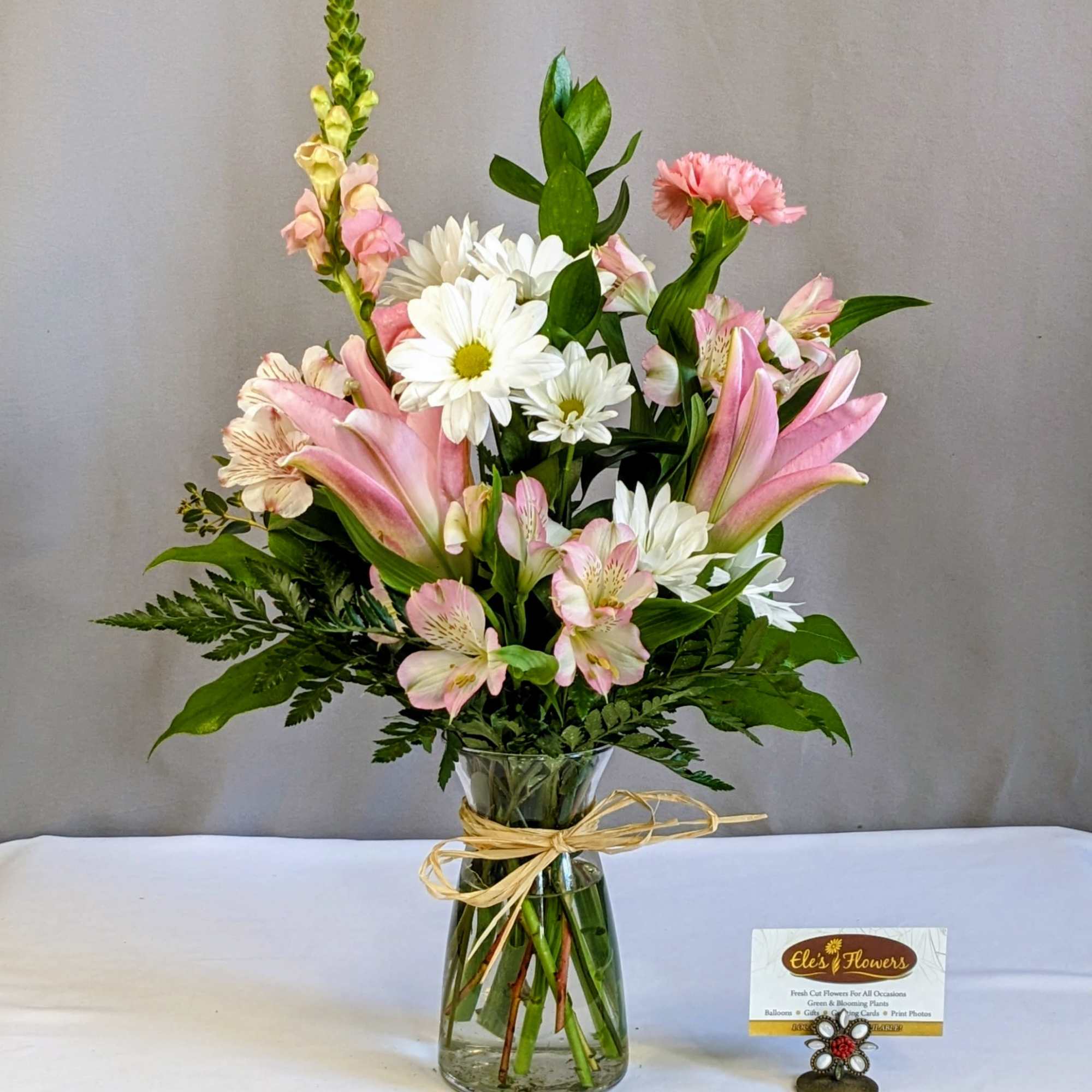 Loving Amara Petite is a graceful and heartfelt arrangement designed to celebrate