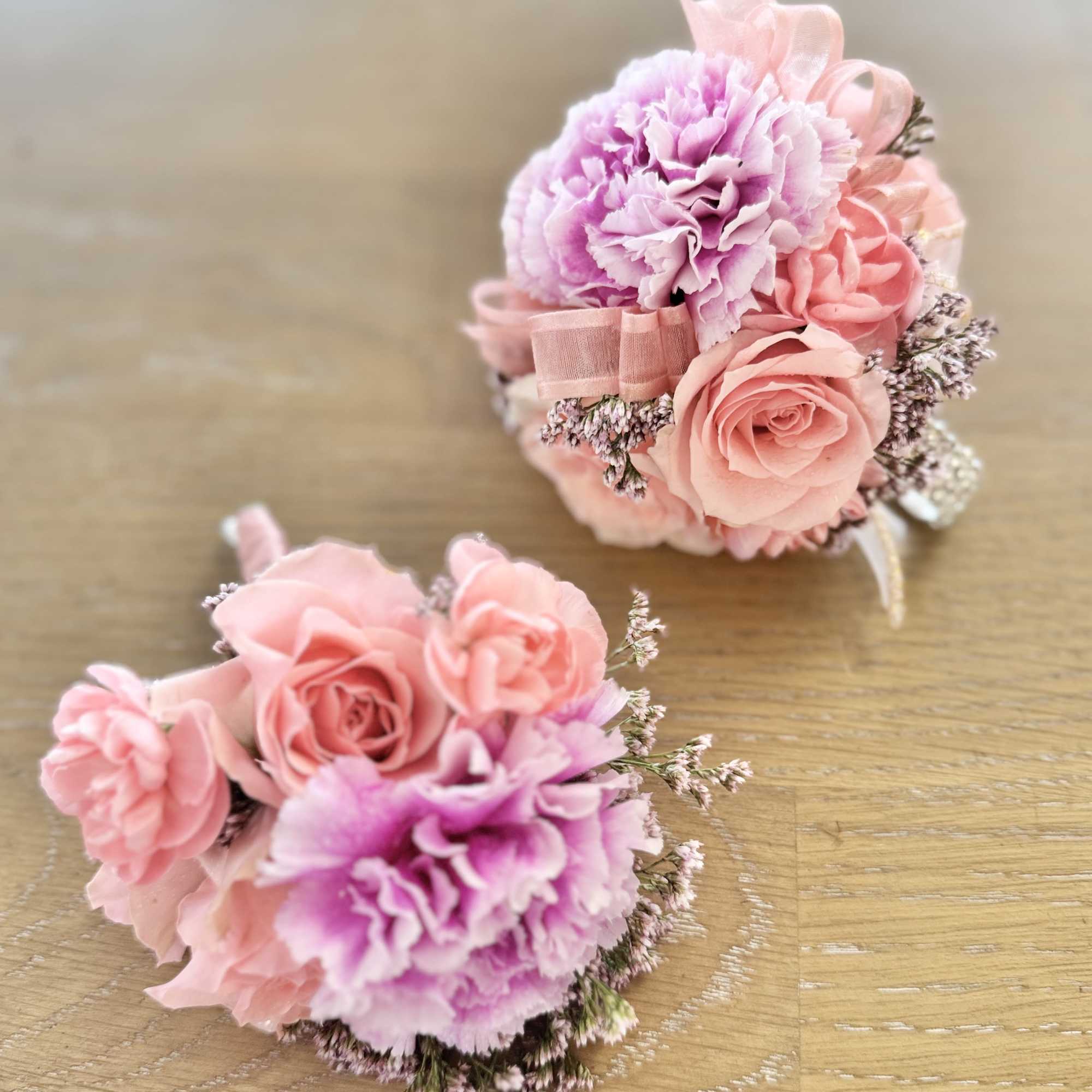 A youthful and elegant design especially created by the Florist. Flowers are