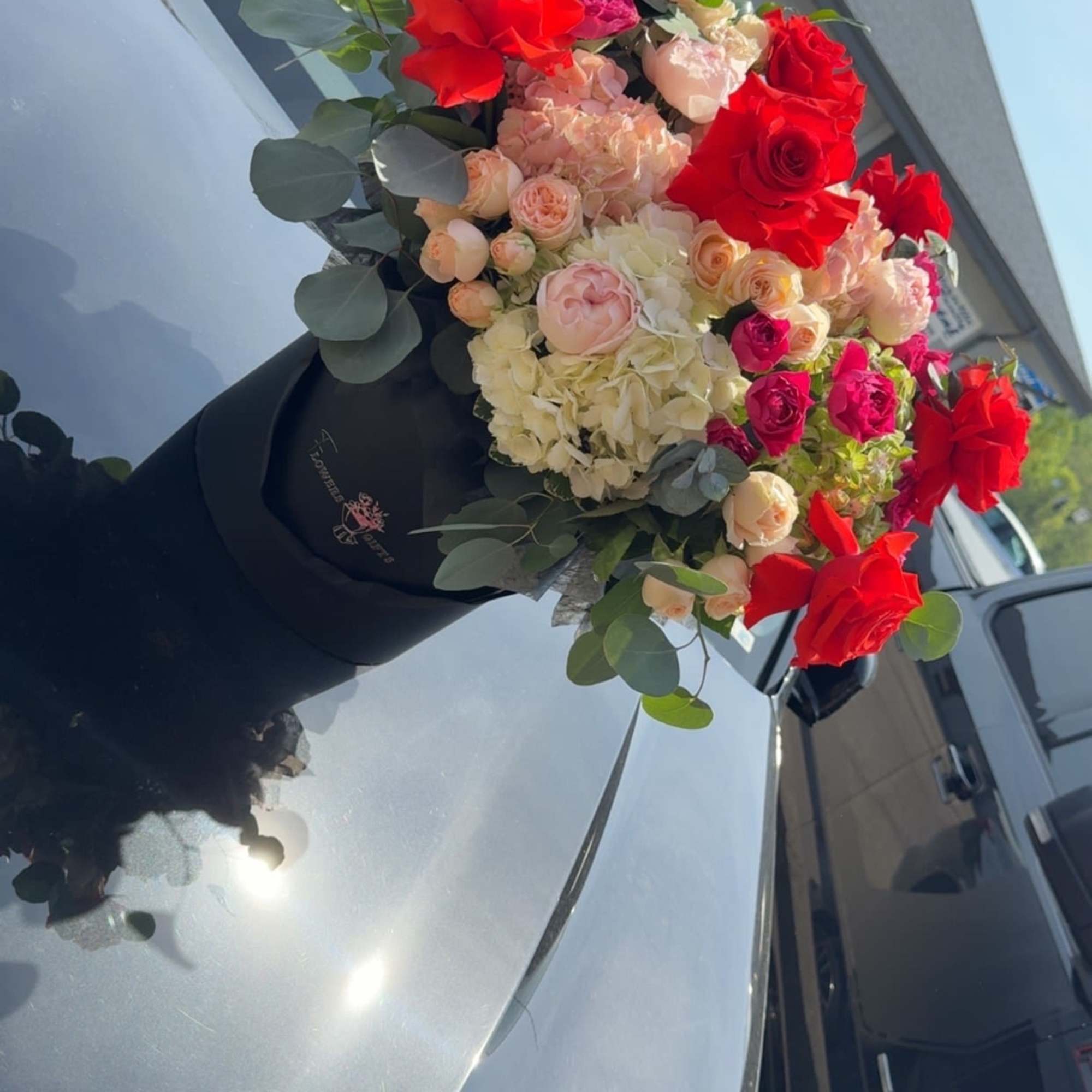 A lush, high-impact romantic bouquet designed to make the recipient feel deeply