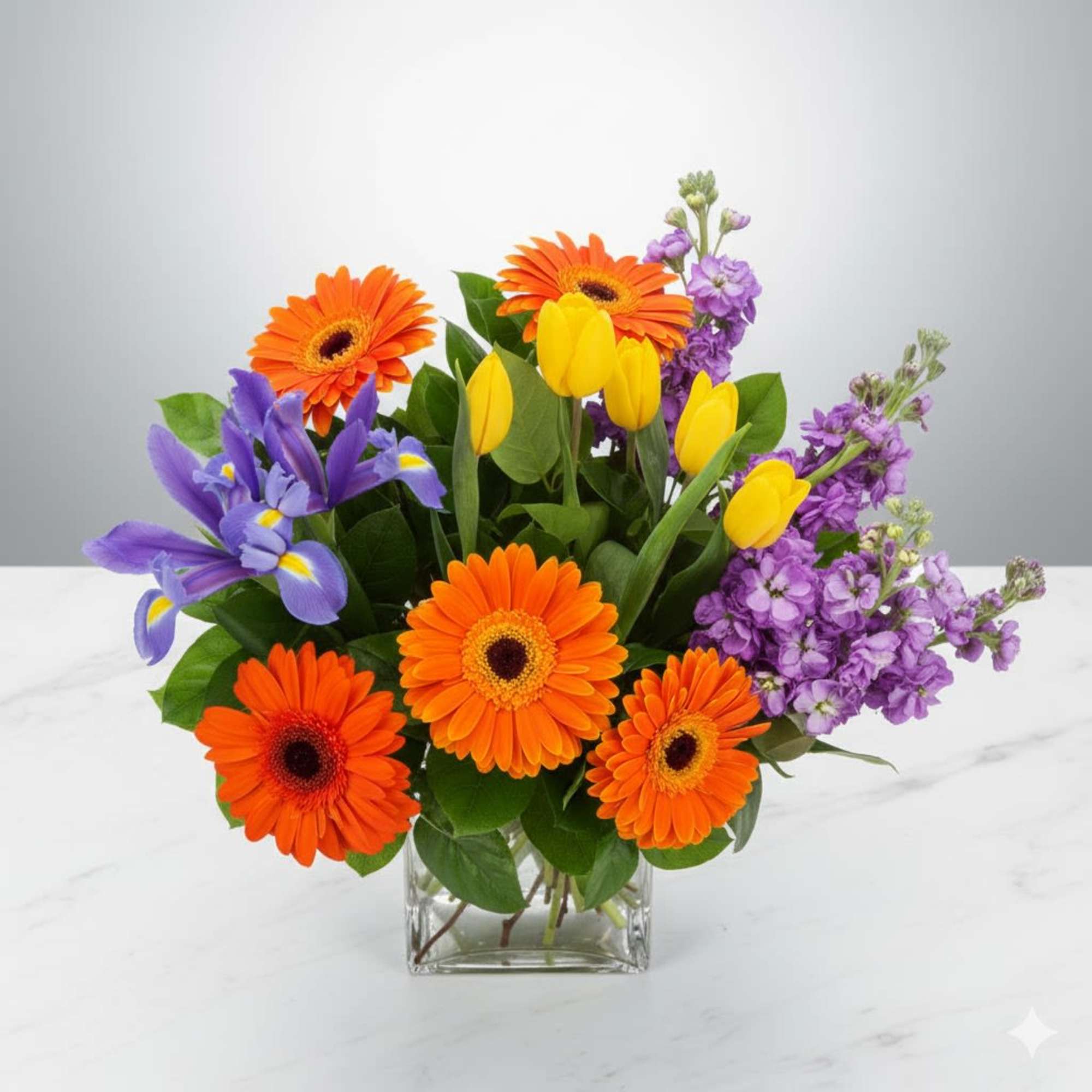  Pet Friendly?
No
This arrangement contains Lilies, which are highly toxic to cats