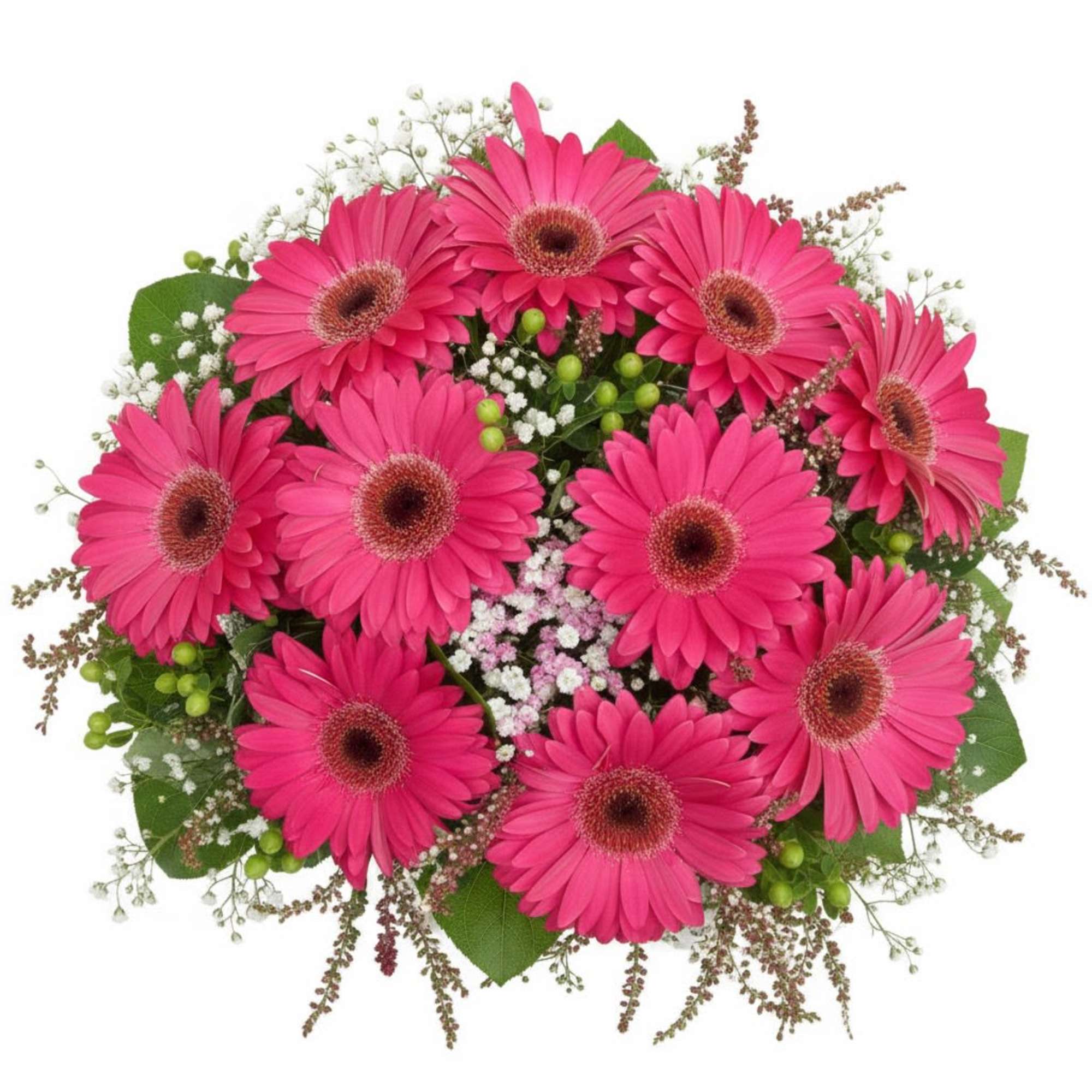  Pet Friendly?
No
While Gerbera Daisies are generally safe, this arrangement contains Eucalyptus