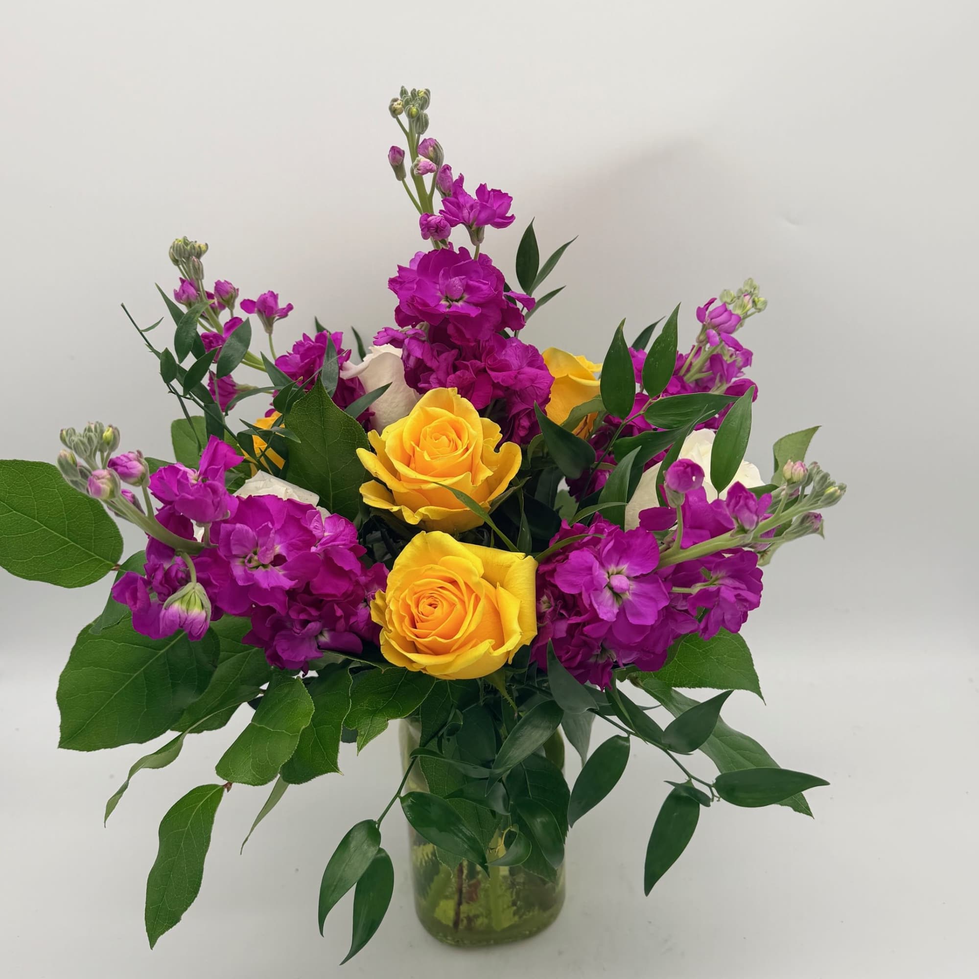 A bouquet inspired by everything she is &mdash; full of life, kindness