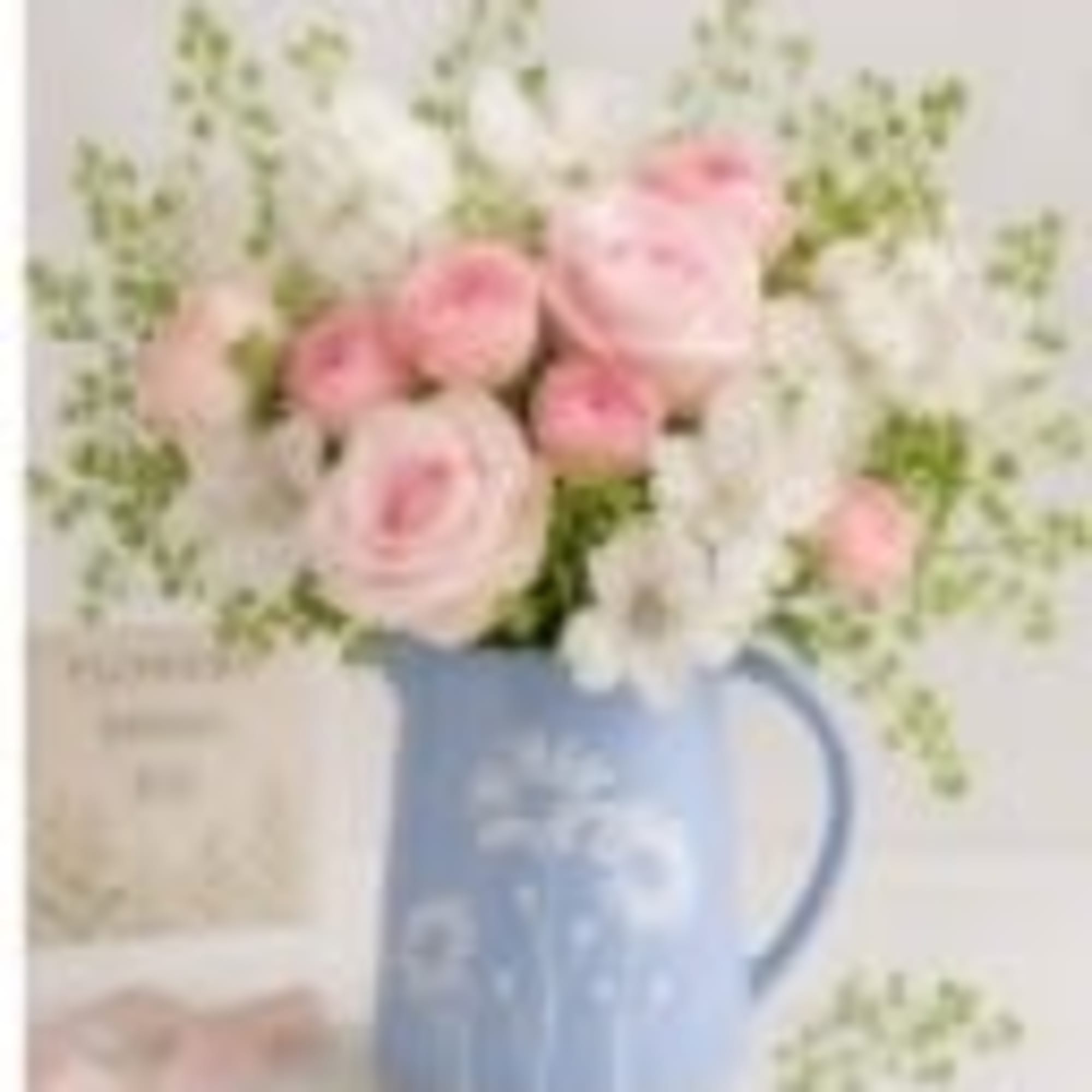 What a beautifully sentimental gift for Mother's day.  Flowers from the
