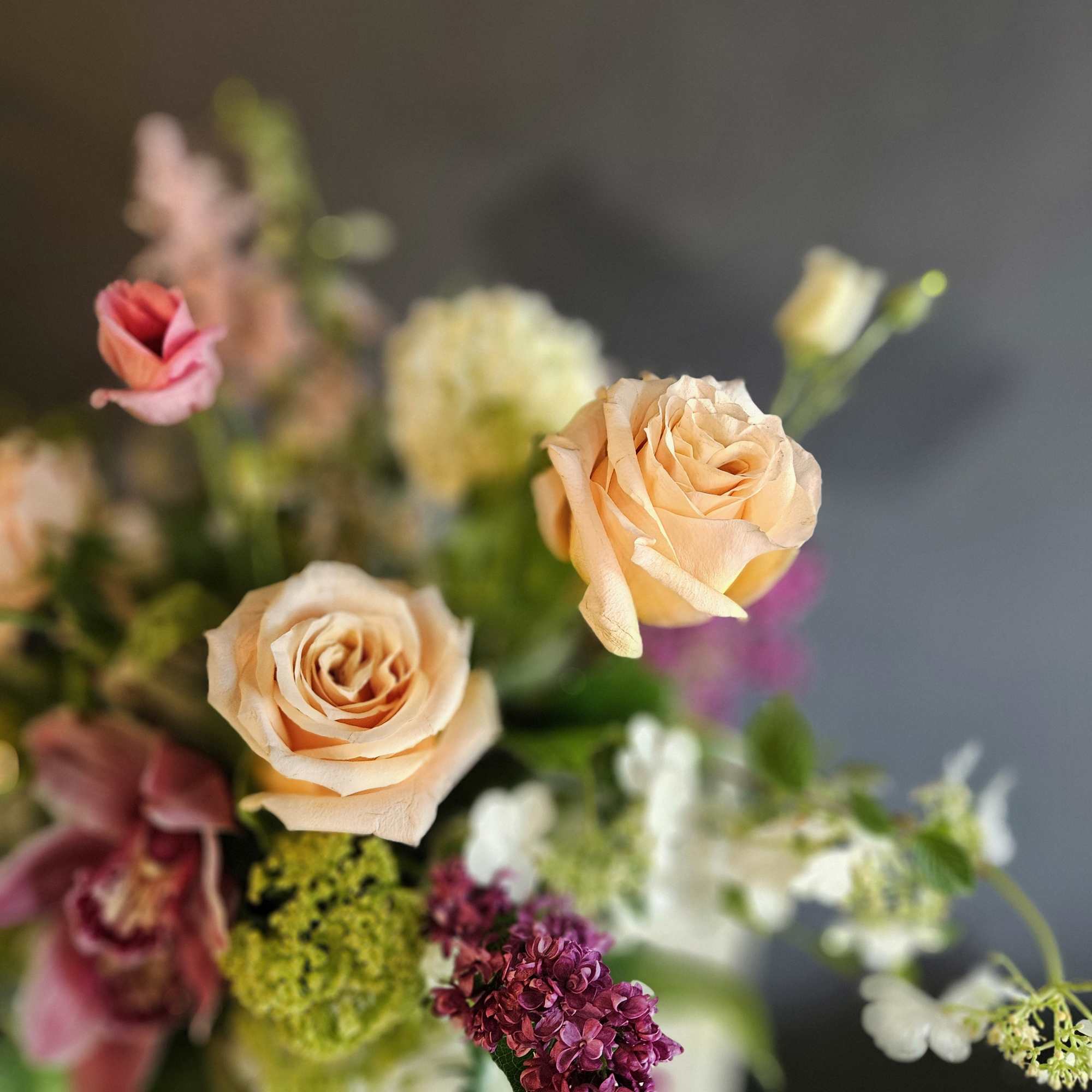 This arrangement is about small to medium and will definitely put a