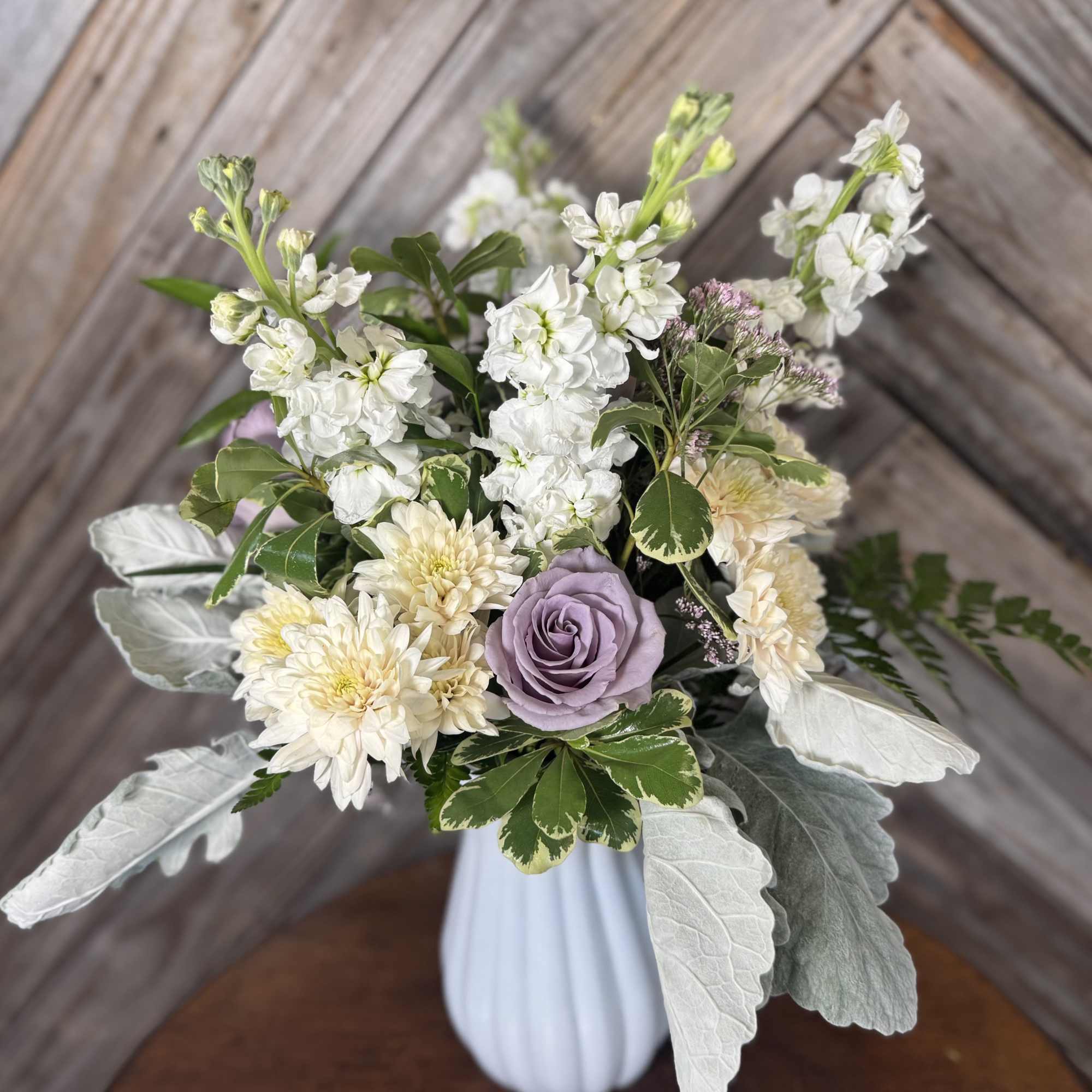 Soft, airy, and full of love  Designed in a classic faux