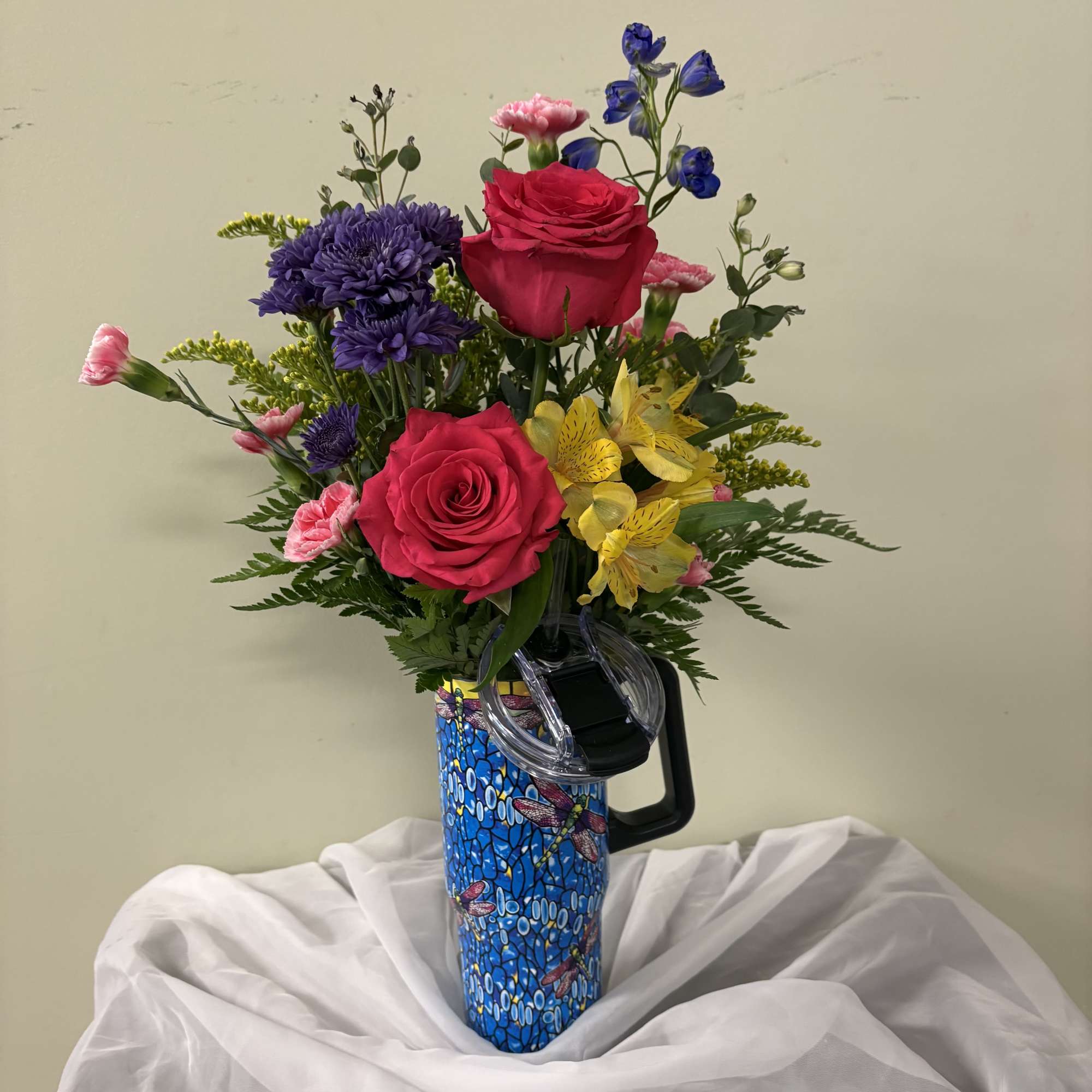 The perfect gift for Mom flowers and a keepsake Tumblr featuring a