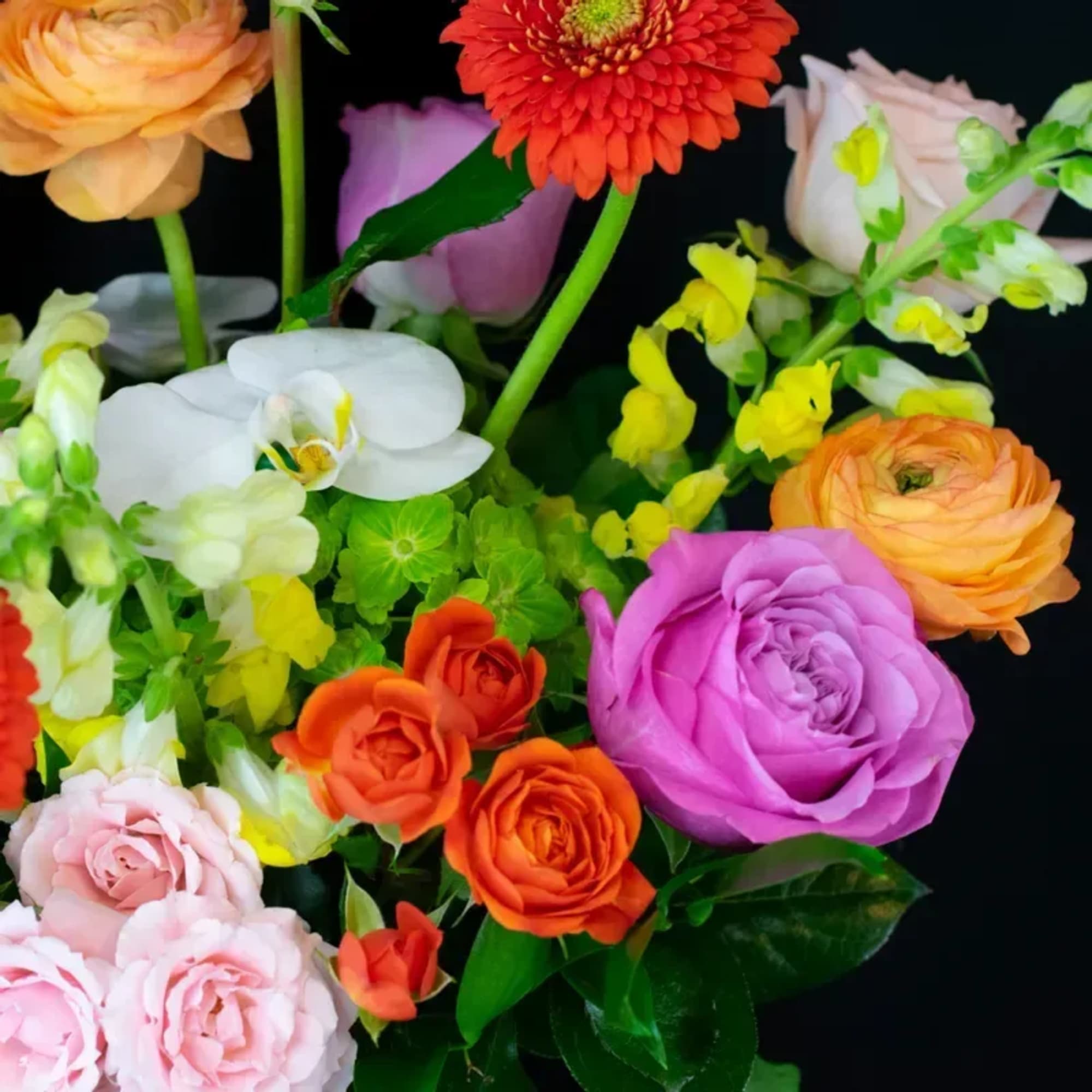 Spread cheer and happiness through this beautiful and whimsical floral design. 

Featuring