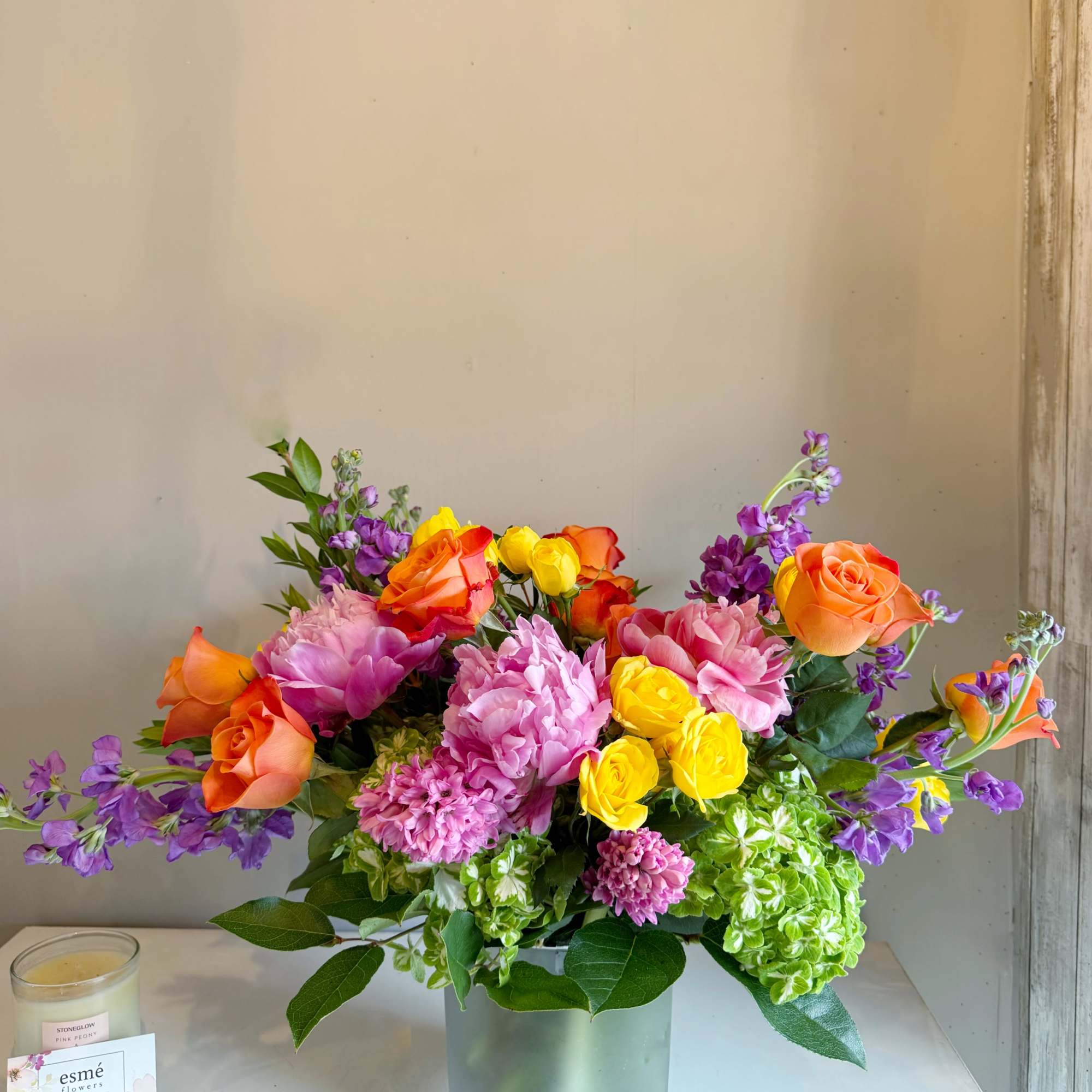 A joyful celebration of the season, Sunlit Fiesta blends bright, sunlit blooms