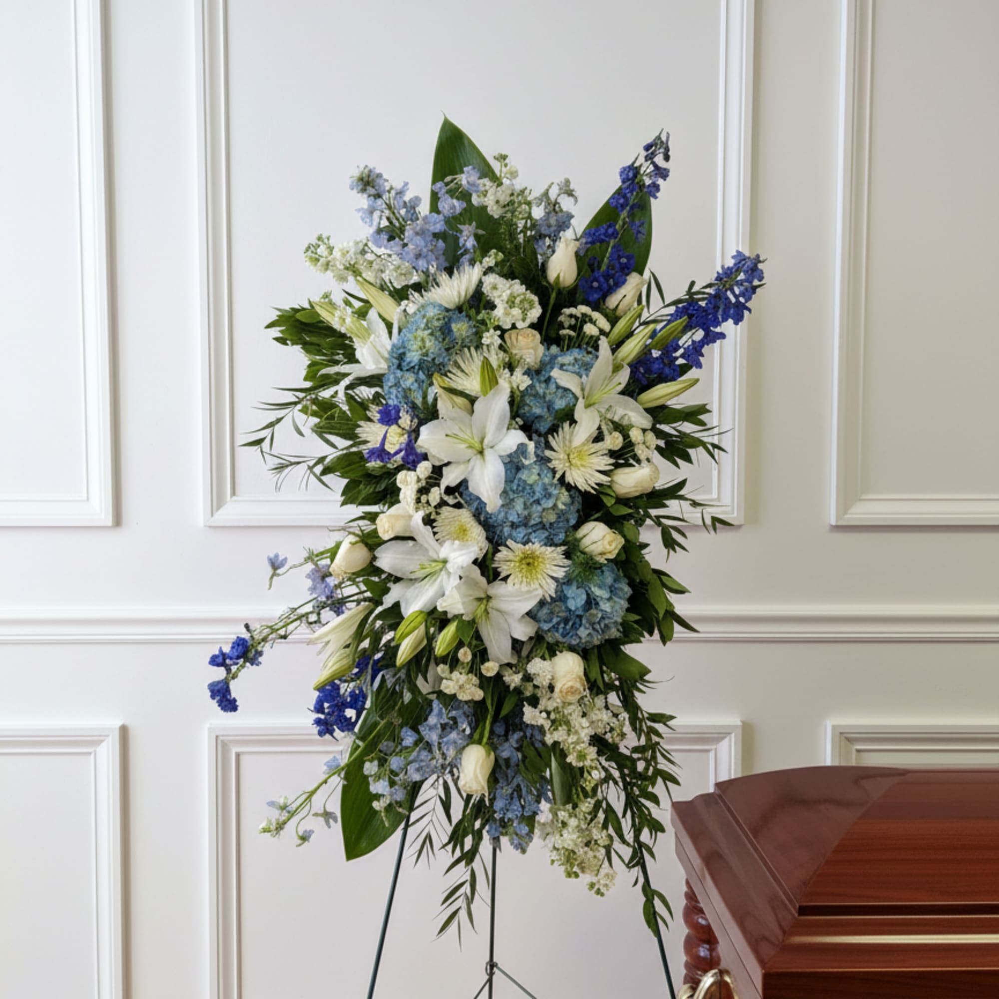 Heavenly Blue Tribute Spray in Spanish Fork, UT | Floramar Flowers