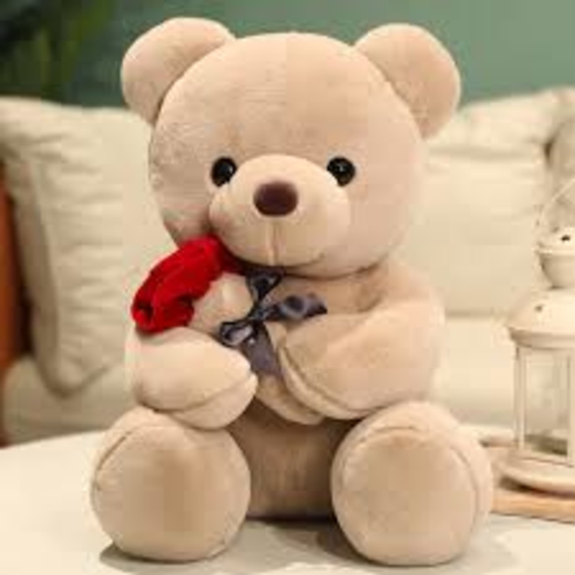 Everyday love 18" assorted bear. Randomly chosen between white&amp; brown.