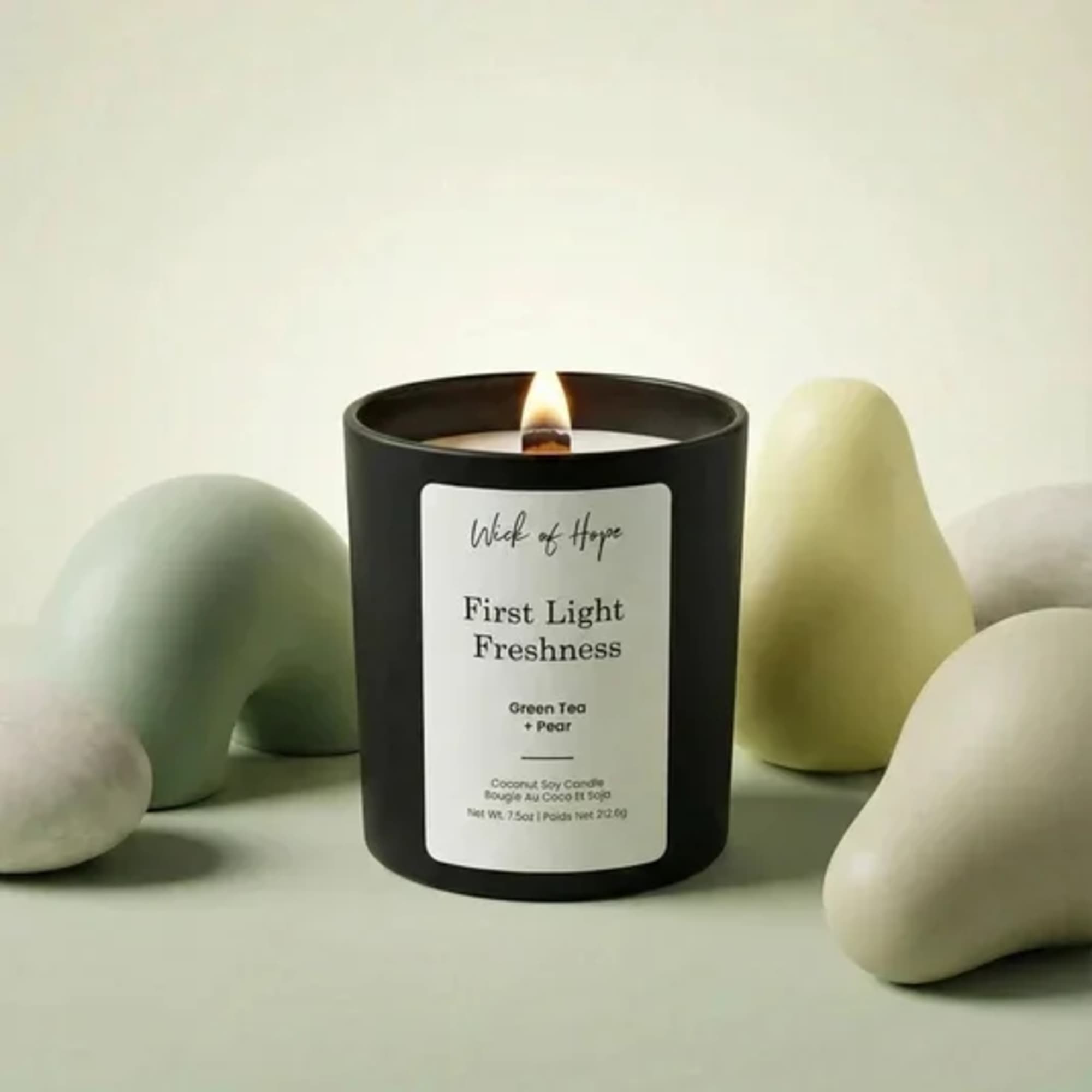 Hand-Poured Small Batch
Coconut Soy Wax
Toxin-Free Clean Ingredients
Vegan &amp; Cruelty-Free
Every candle is hand-poured