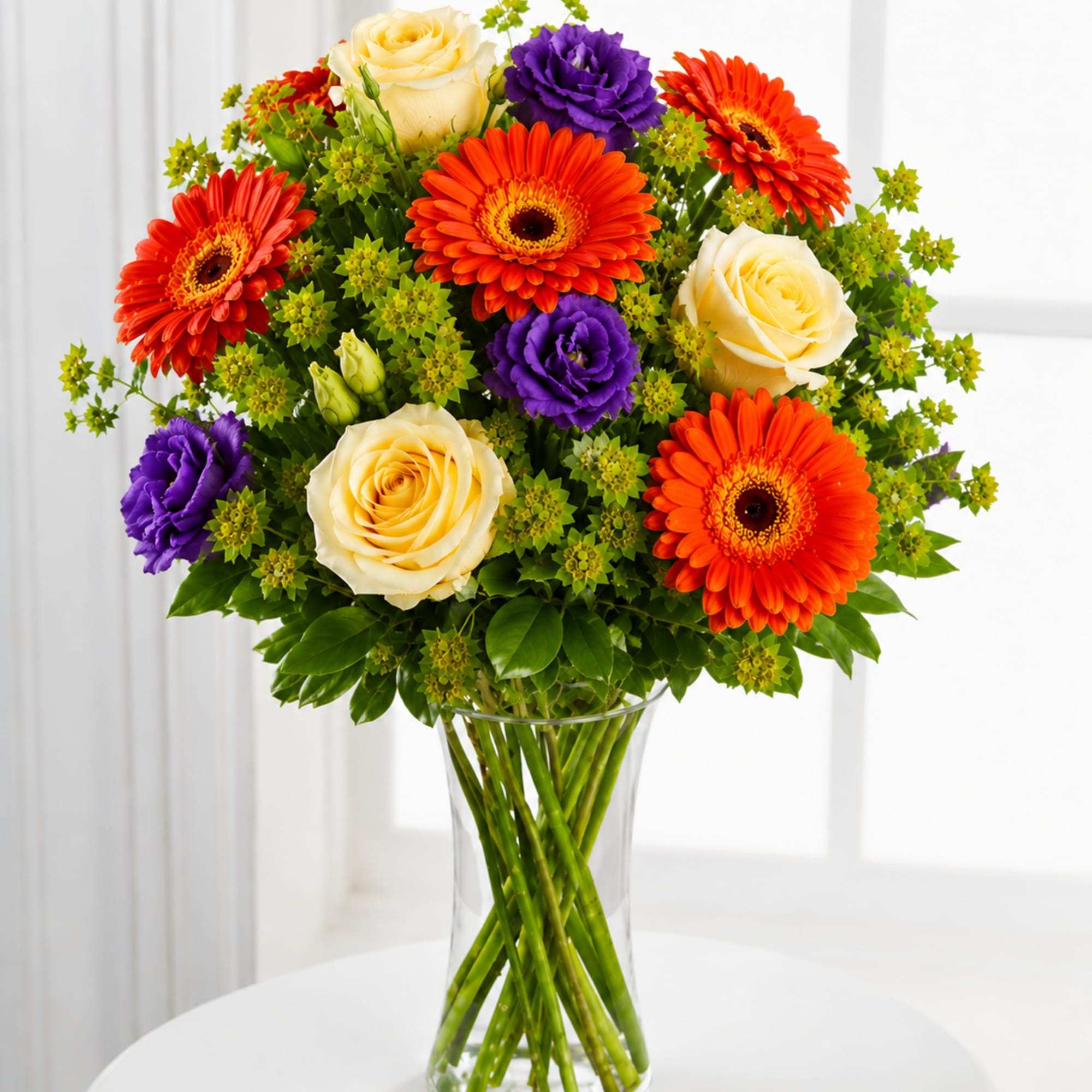 Bright and cheerful flowers to make someone's day special.