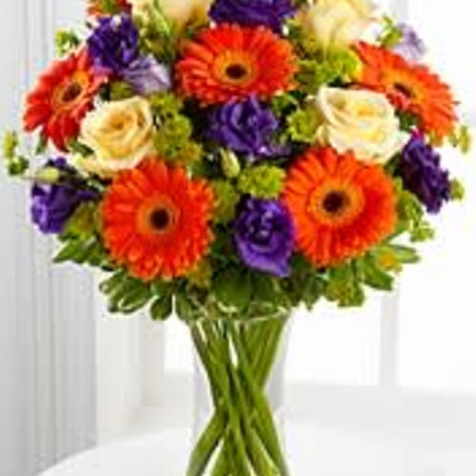 Bright and cheerful flowers to make someone's day special.