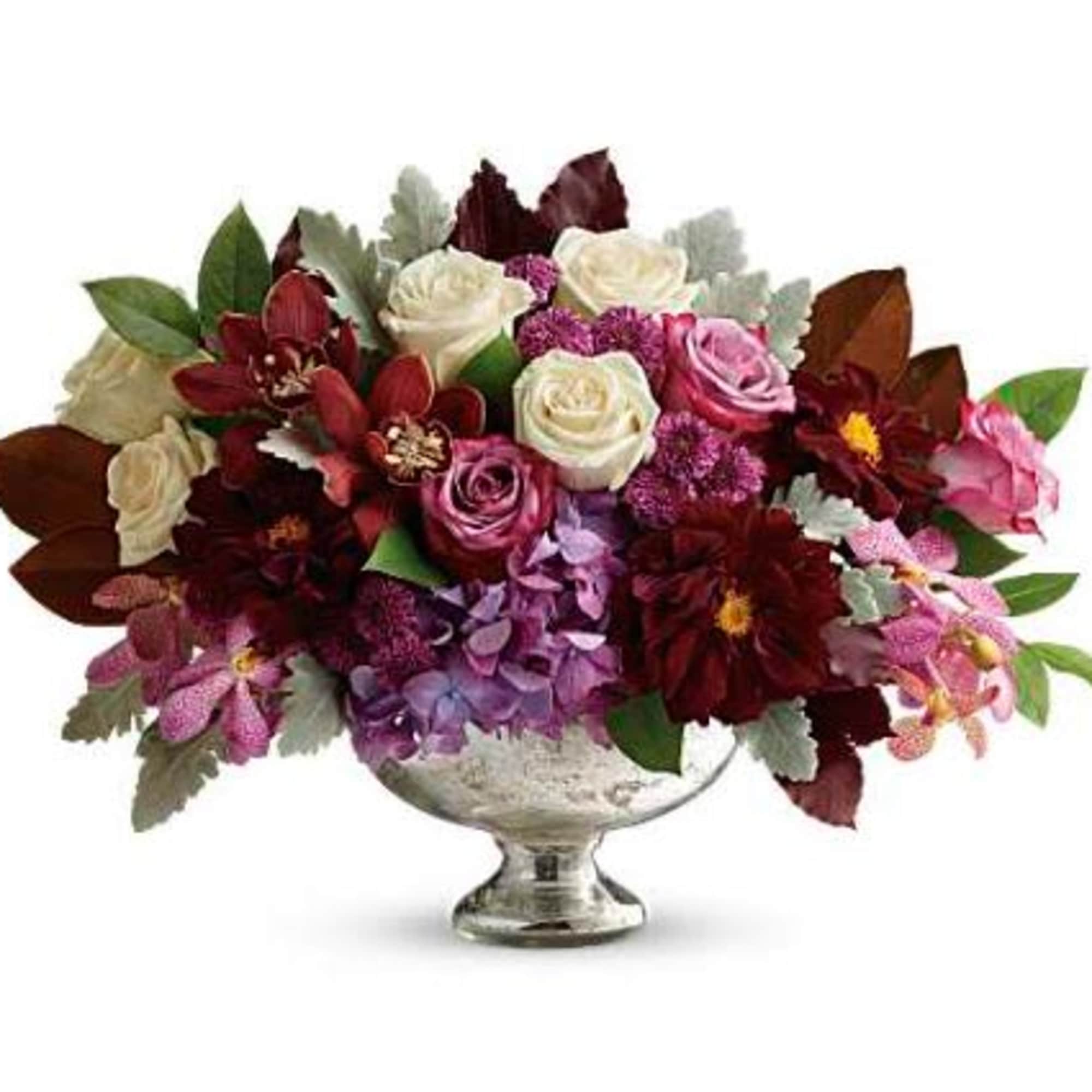  Pet Friendly?
No - This arrangement contains Chrysanthemums, which are toxic to