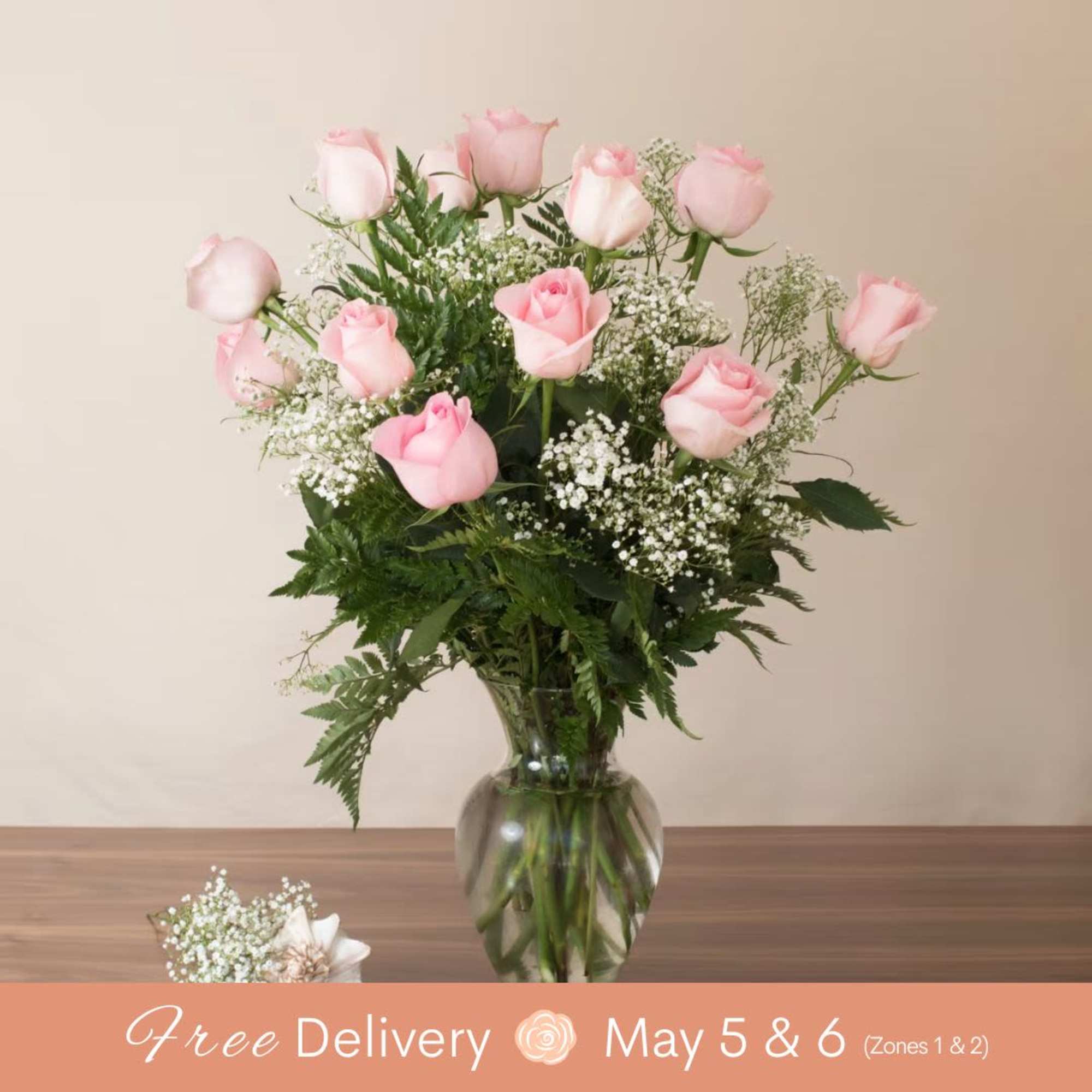 Express your love with this elegant and heartfelt Sweet Love Pink Rose
