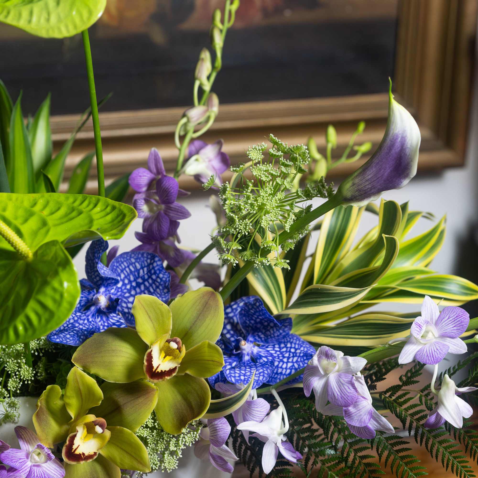 Transport your space to a lush, exotic paradise with this dramatic statement, photo 3 of 3