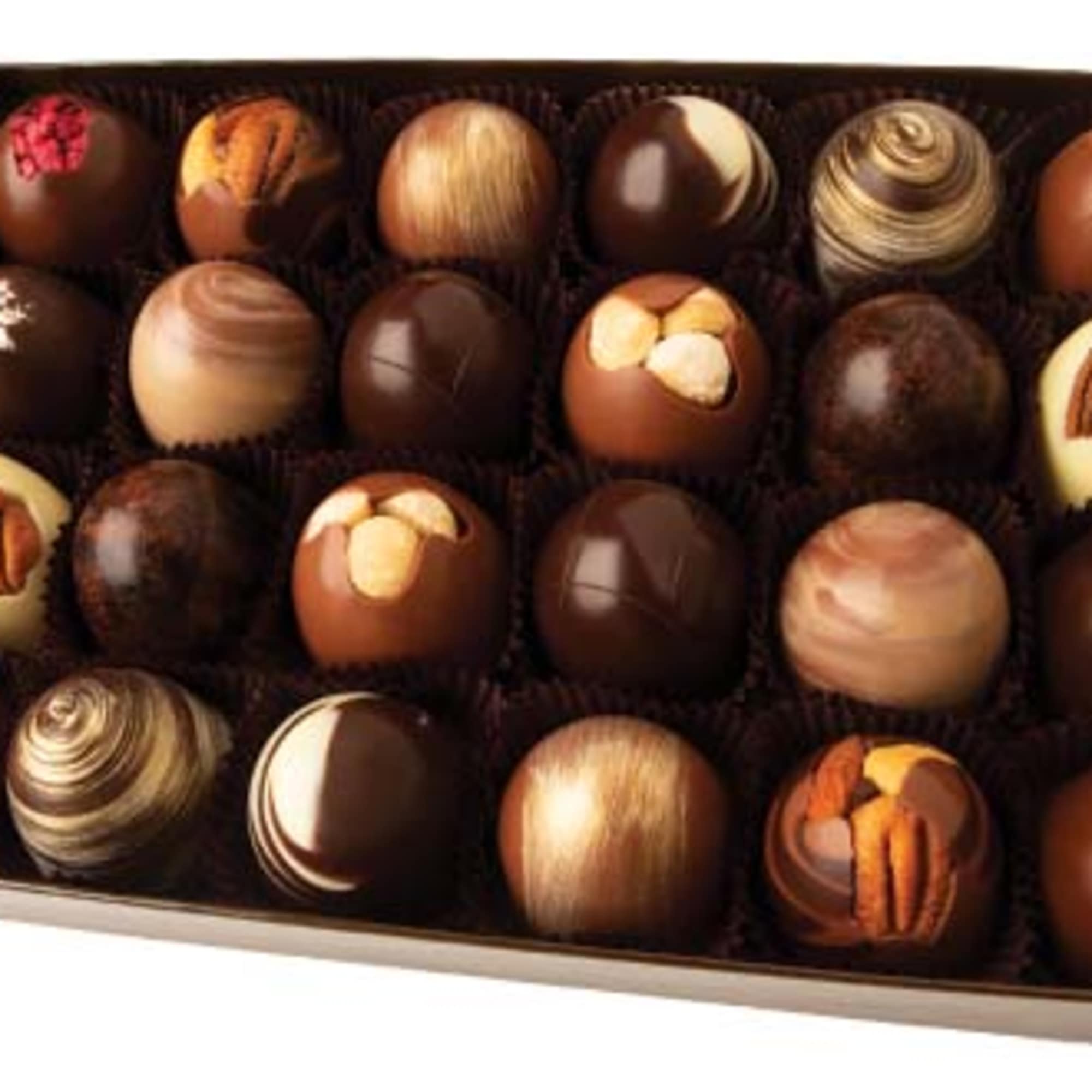 Popular Collection 24 Piece Box Assorted Box of Truffles - 1lb
"24 incredible