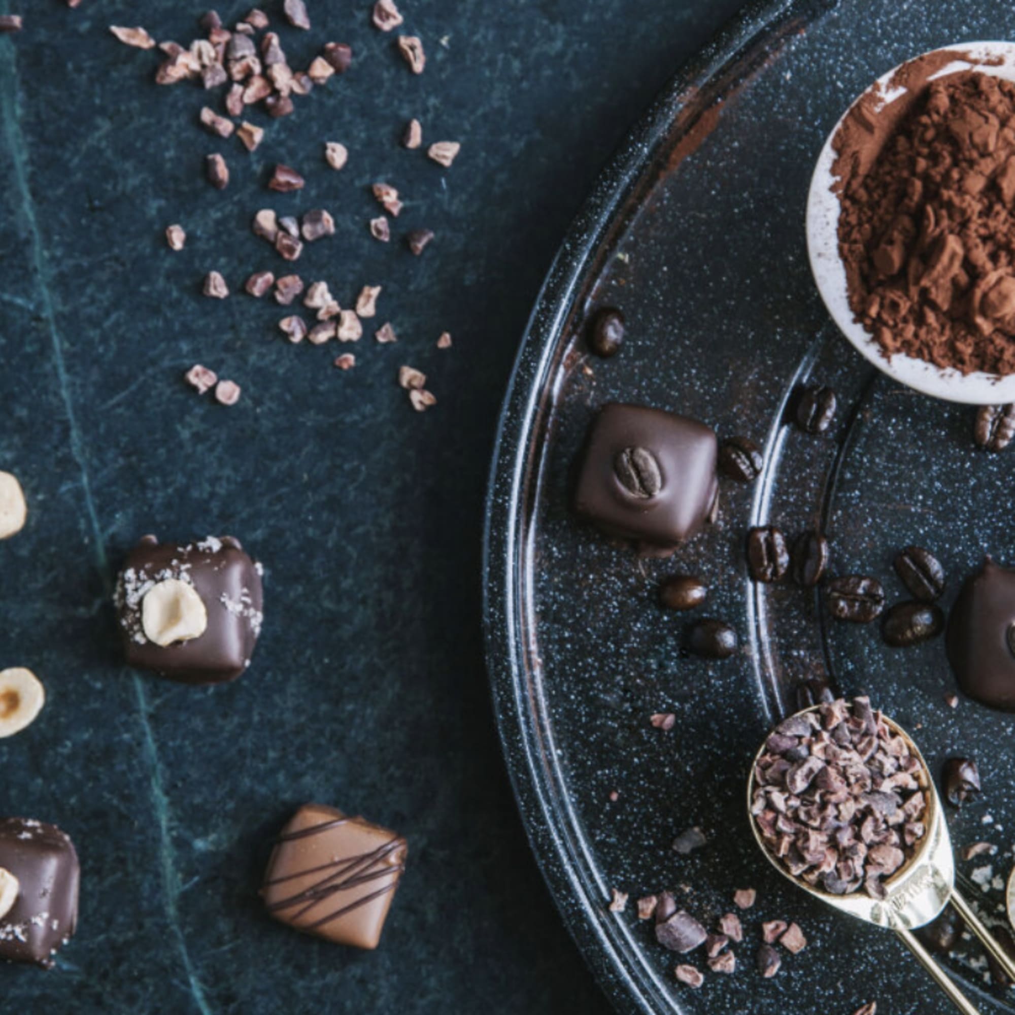10 Piece Truffle Assortment made Locally from Hedonist Artisan Chocolates!