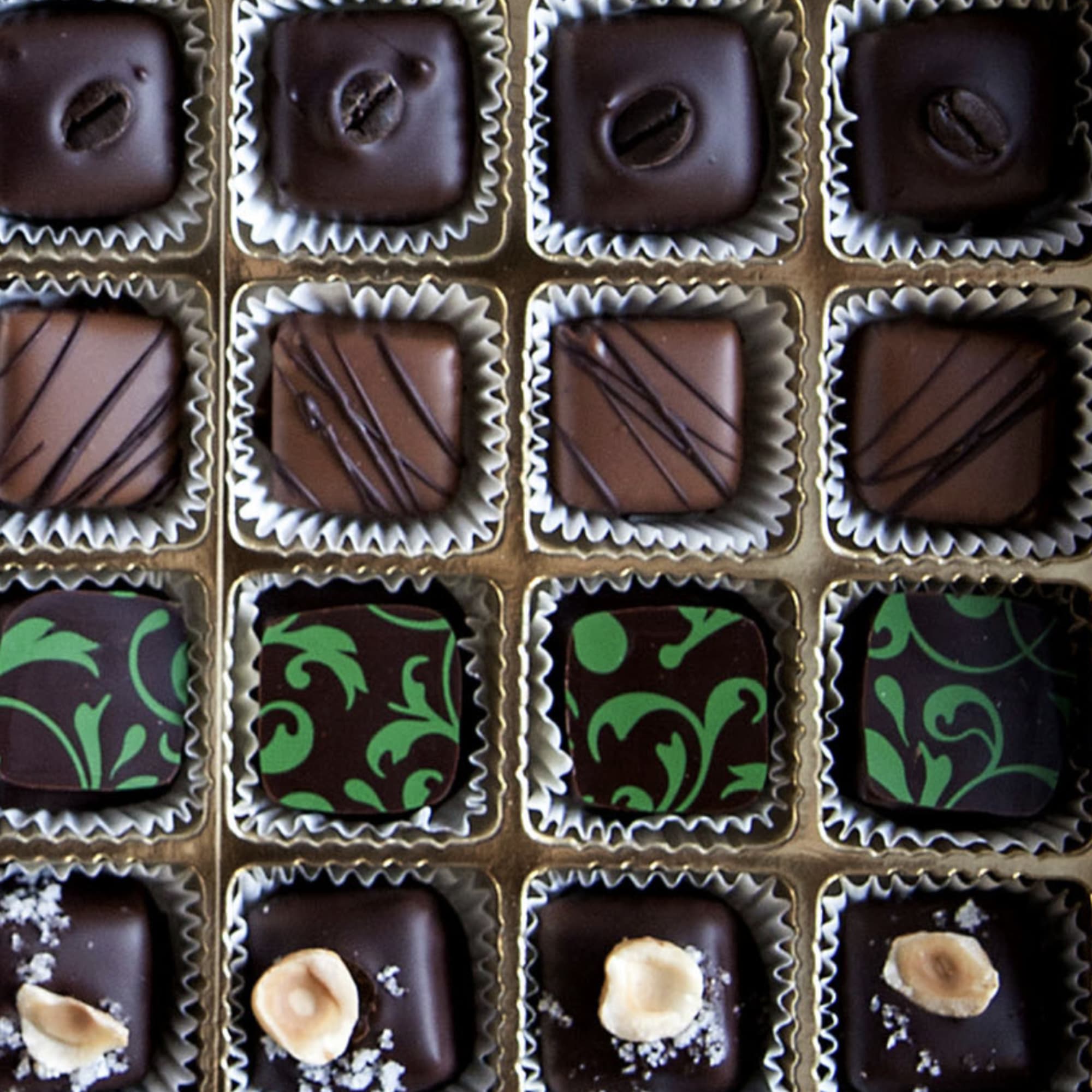 10 Piece Truffle Assortment made Locally from Hedonist Artisan Chocolates!