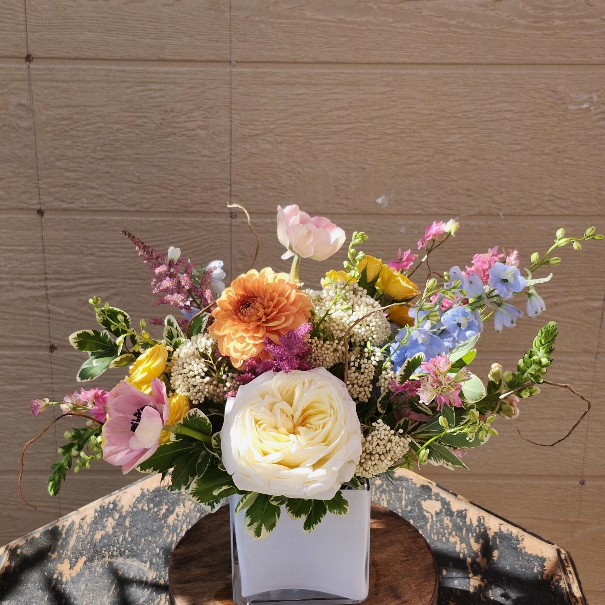 Spring variety whimsical luxury florals.