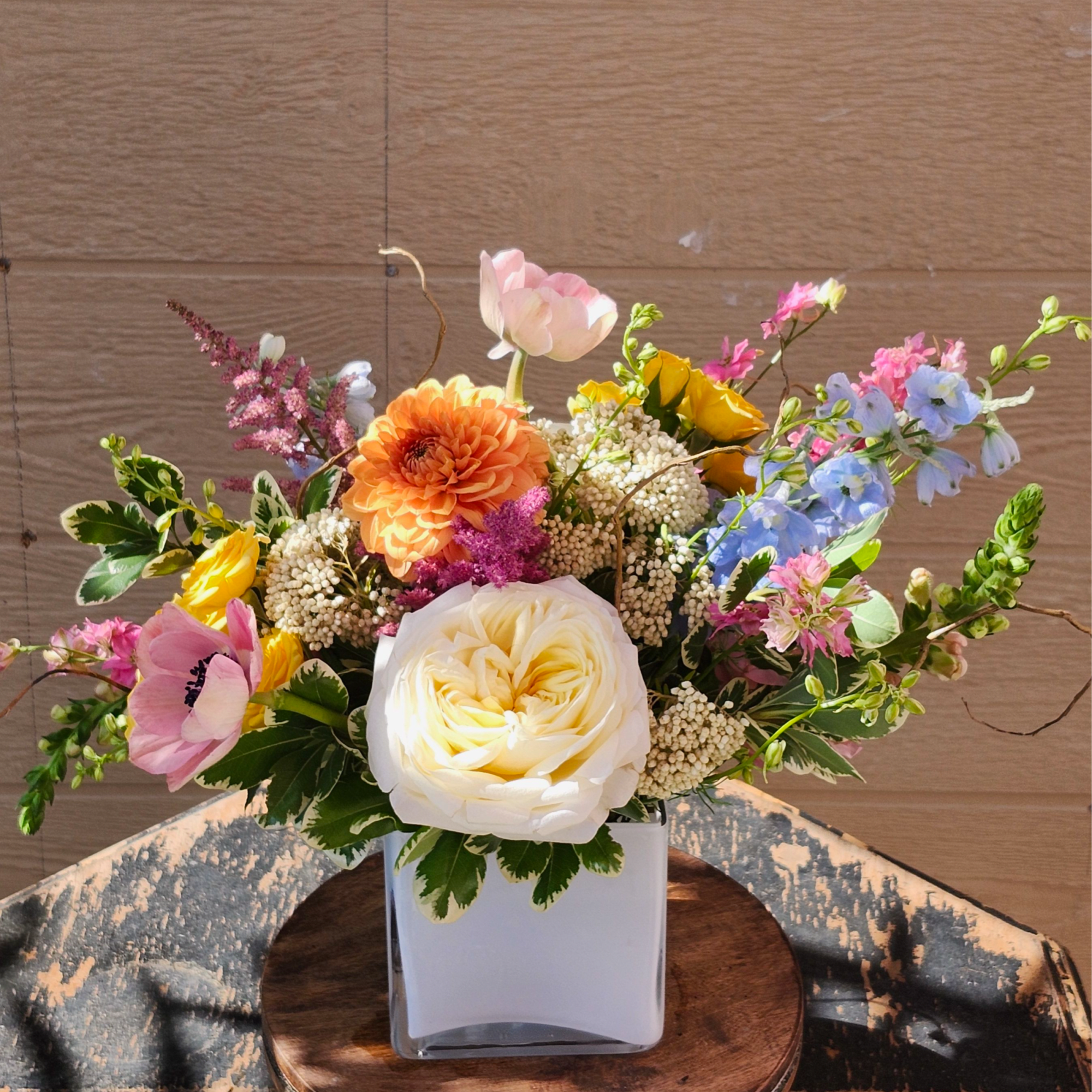 Spring variety whimsical luxury florals.