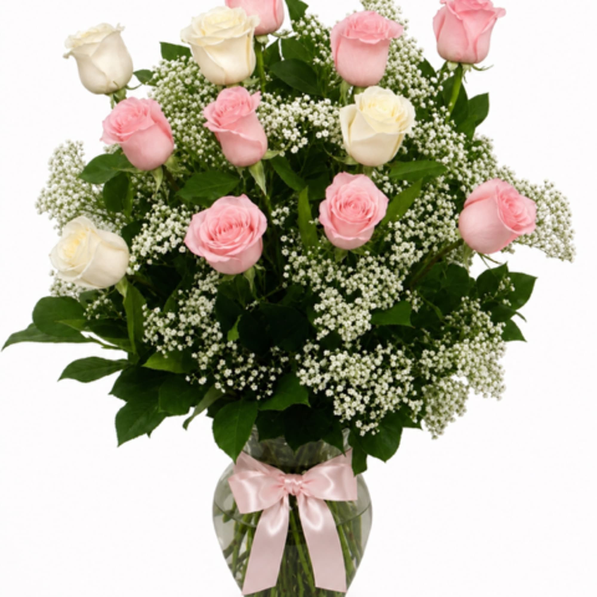 A soft and elegant twist on a timeless classic, this romantic vase