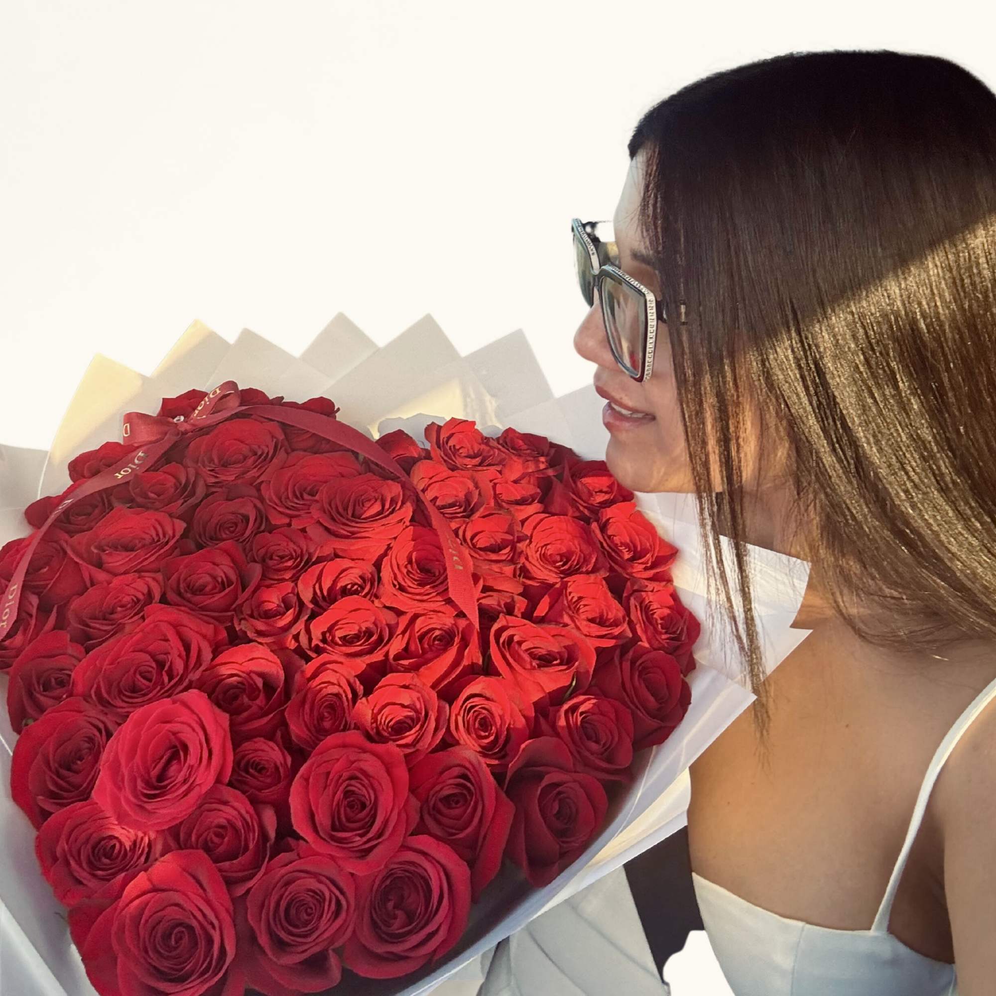 Surprise your loved one with our stunning Heart Bouquet.

This luxurious arrangement features