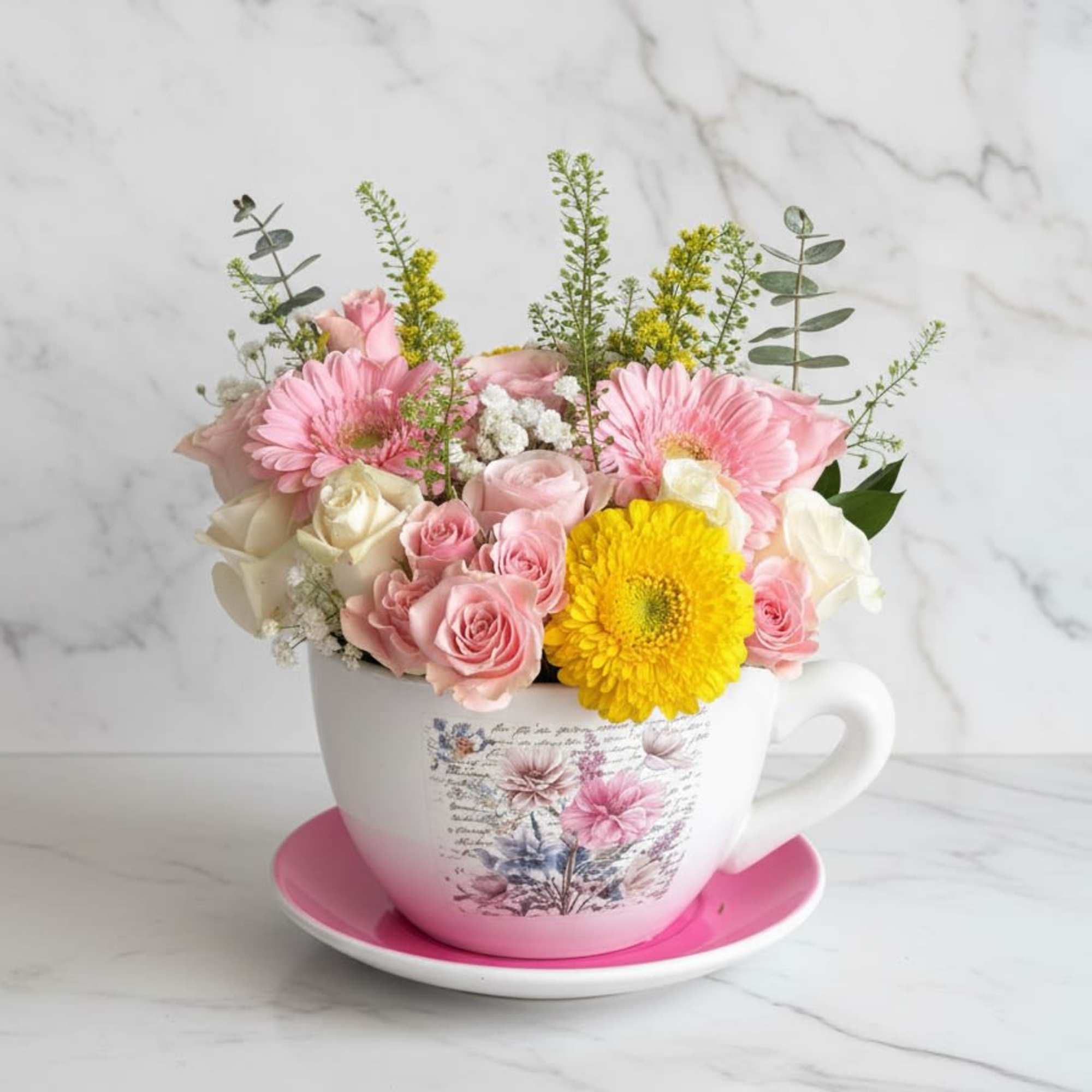 Freestyle means flowers and colors may change depending on availability but will