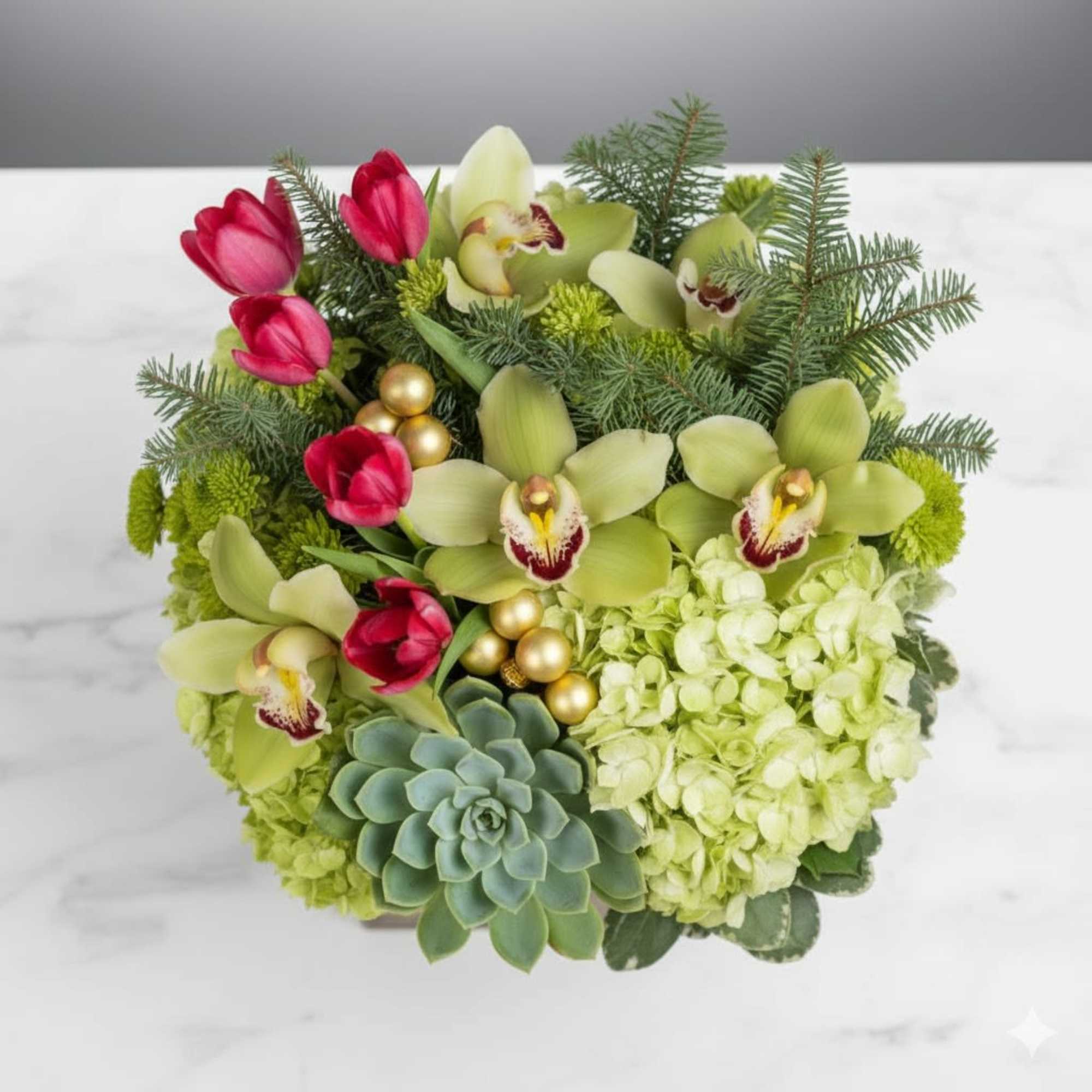  Pet Friendly?
No - This arrangement contains lilies, which are highly toxic
