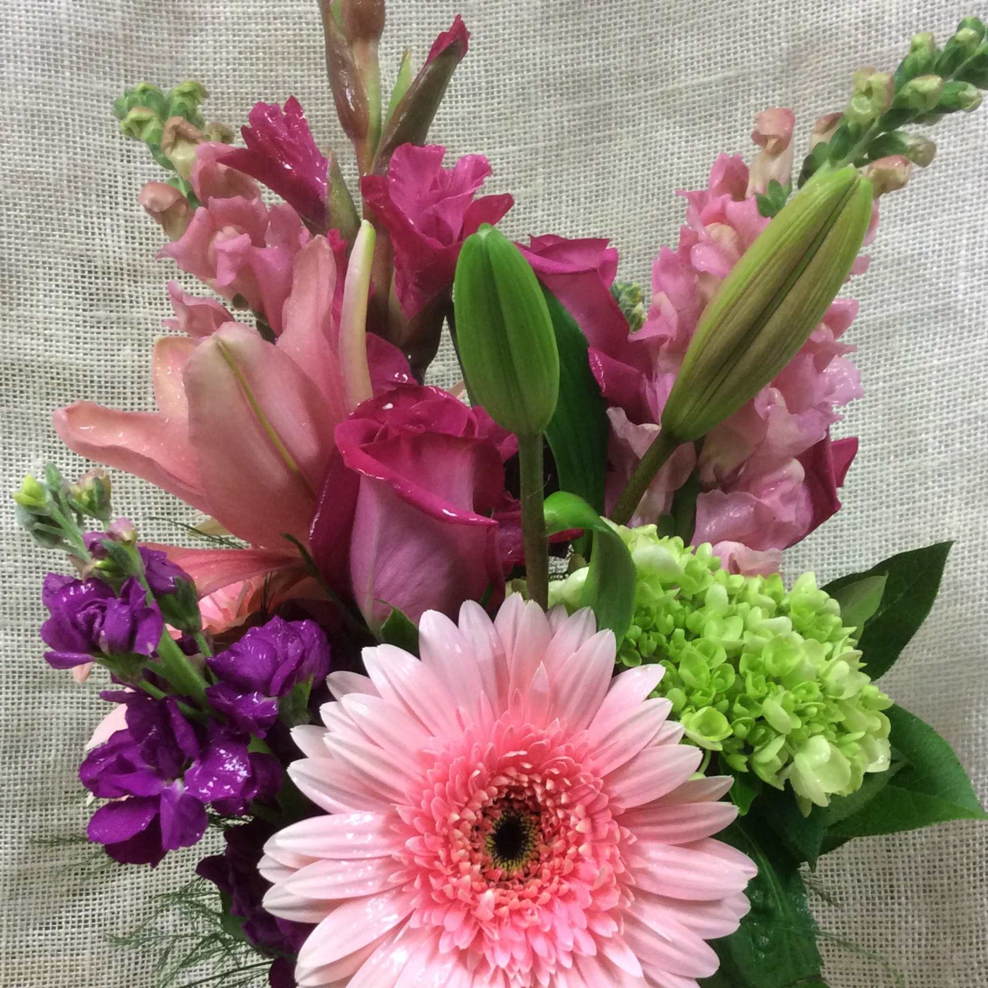 One of our best loved arrangements, these soft and subtle shades of