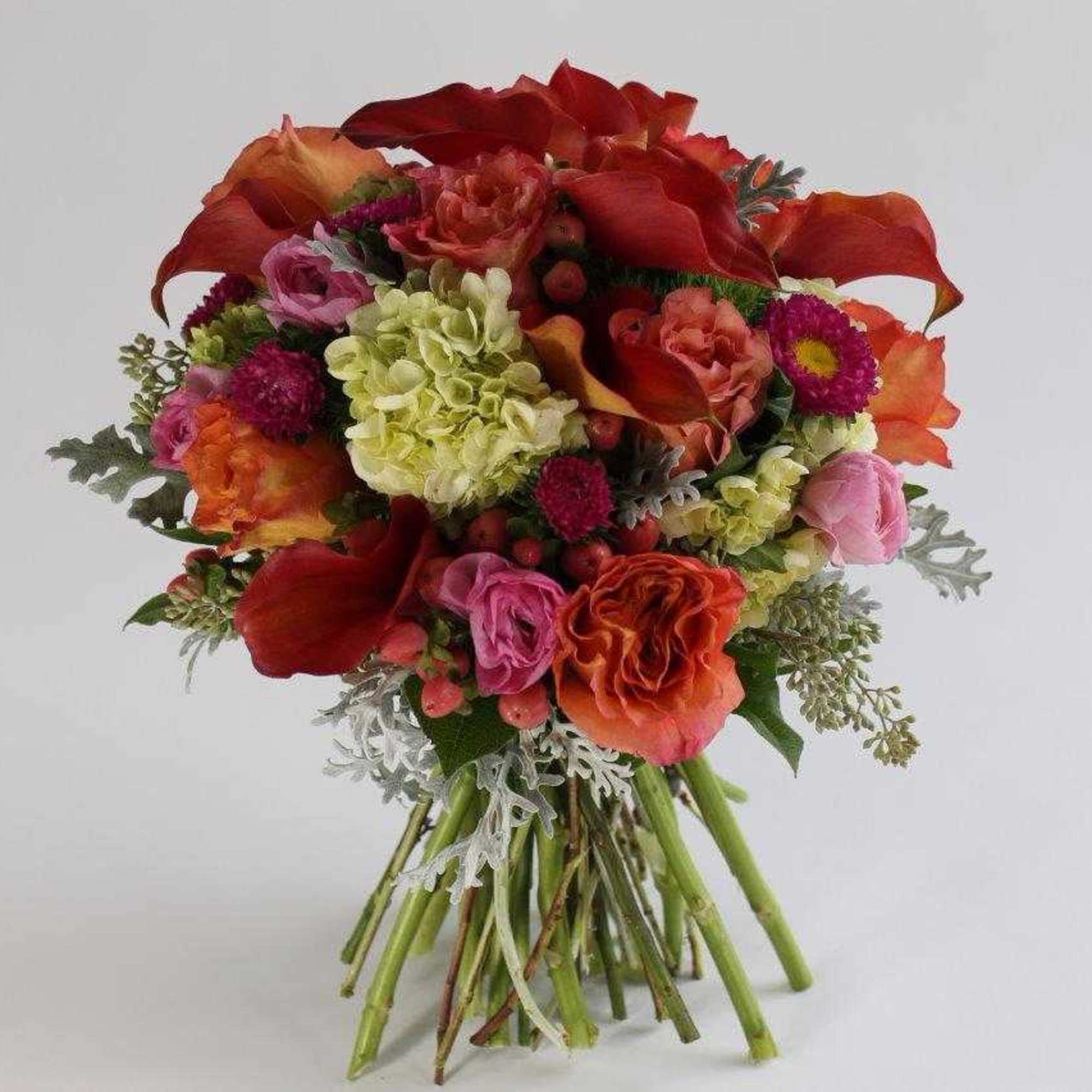 The Cezanne bouquet is inspired by the paintings of Paul Cezanne the